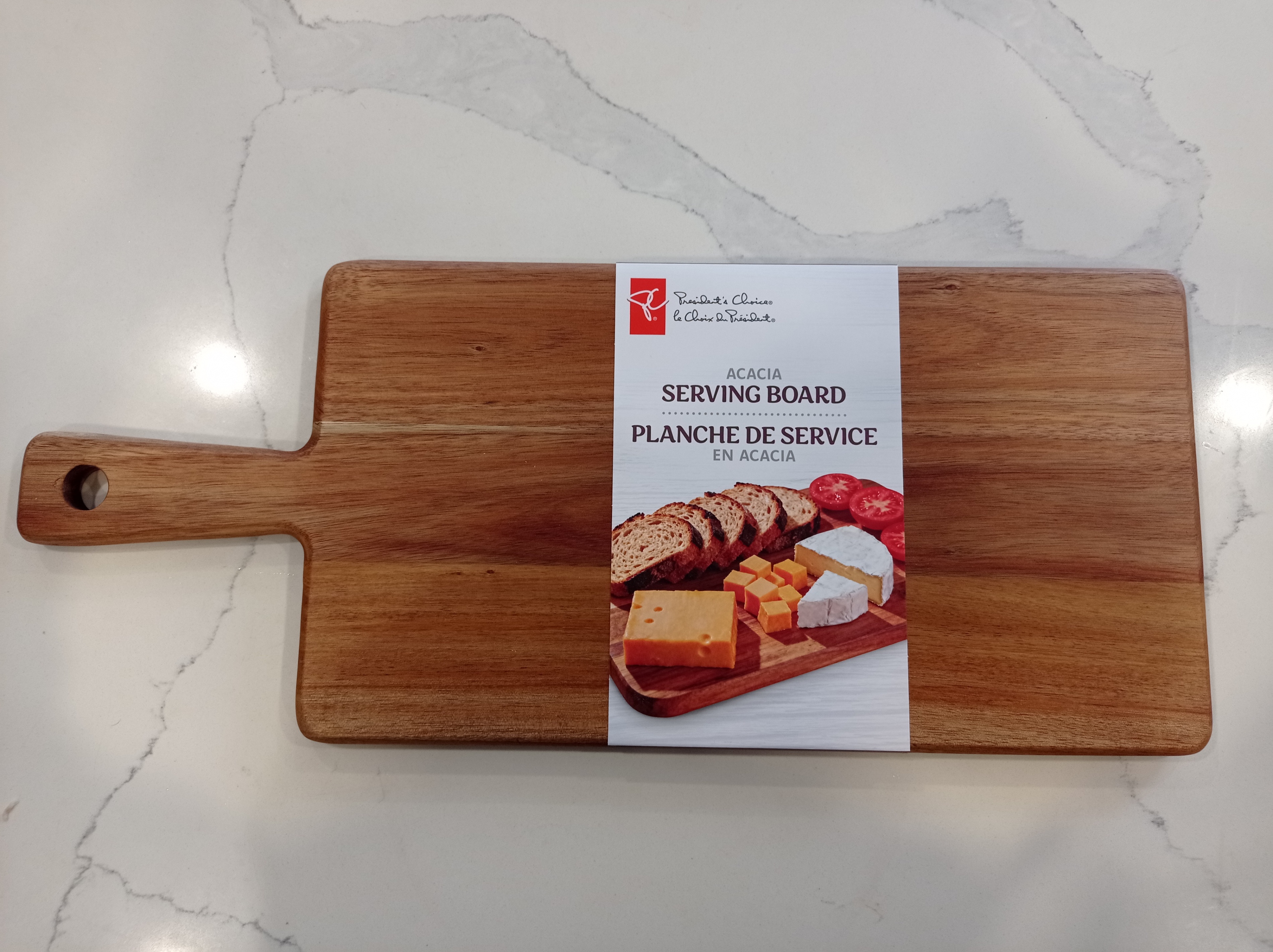 Brand New President’s Choice Rectangular Acacia Serving Board - photo 4