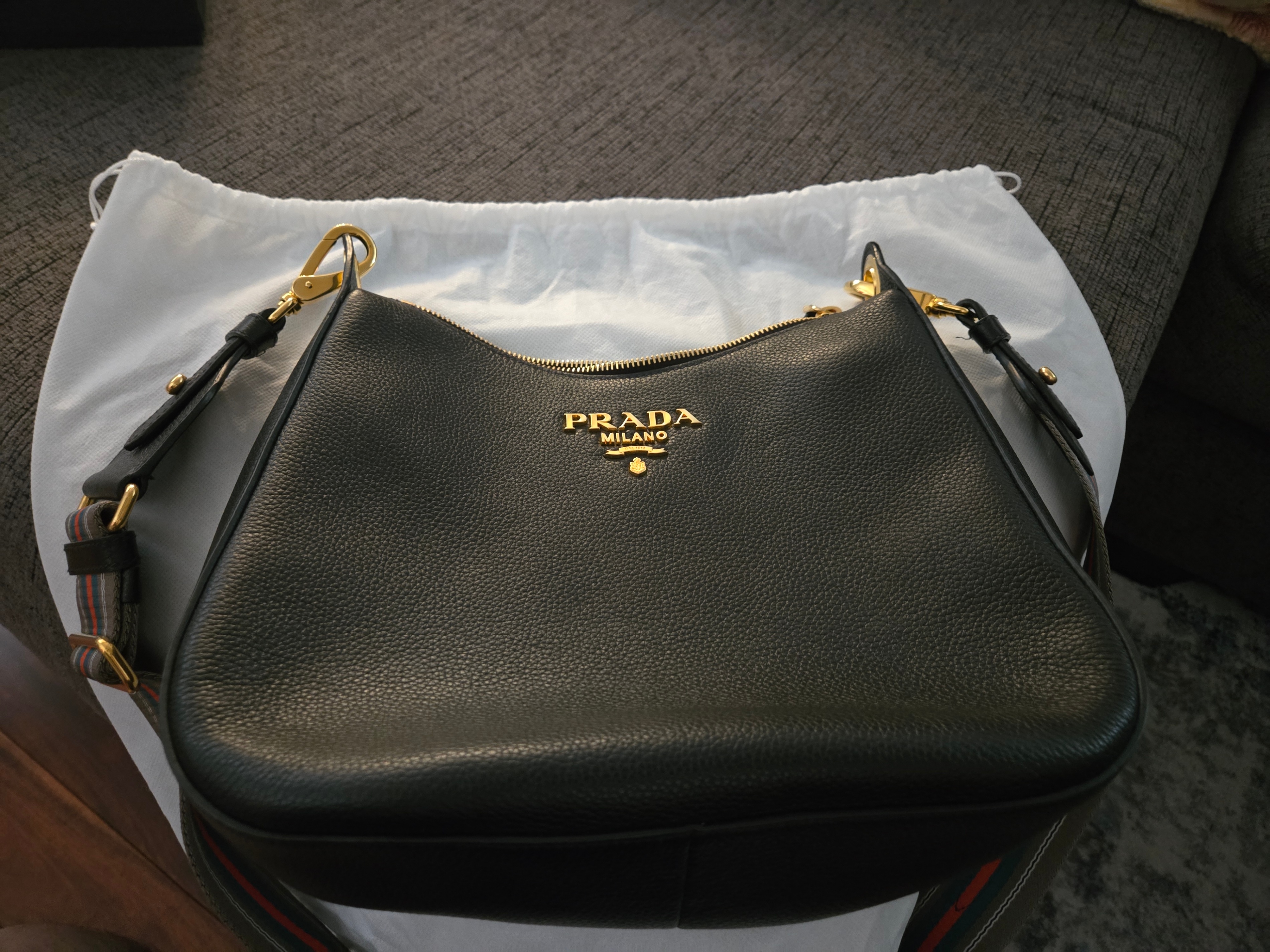 Prada Vitello | Black Phenix Leather - photo 2