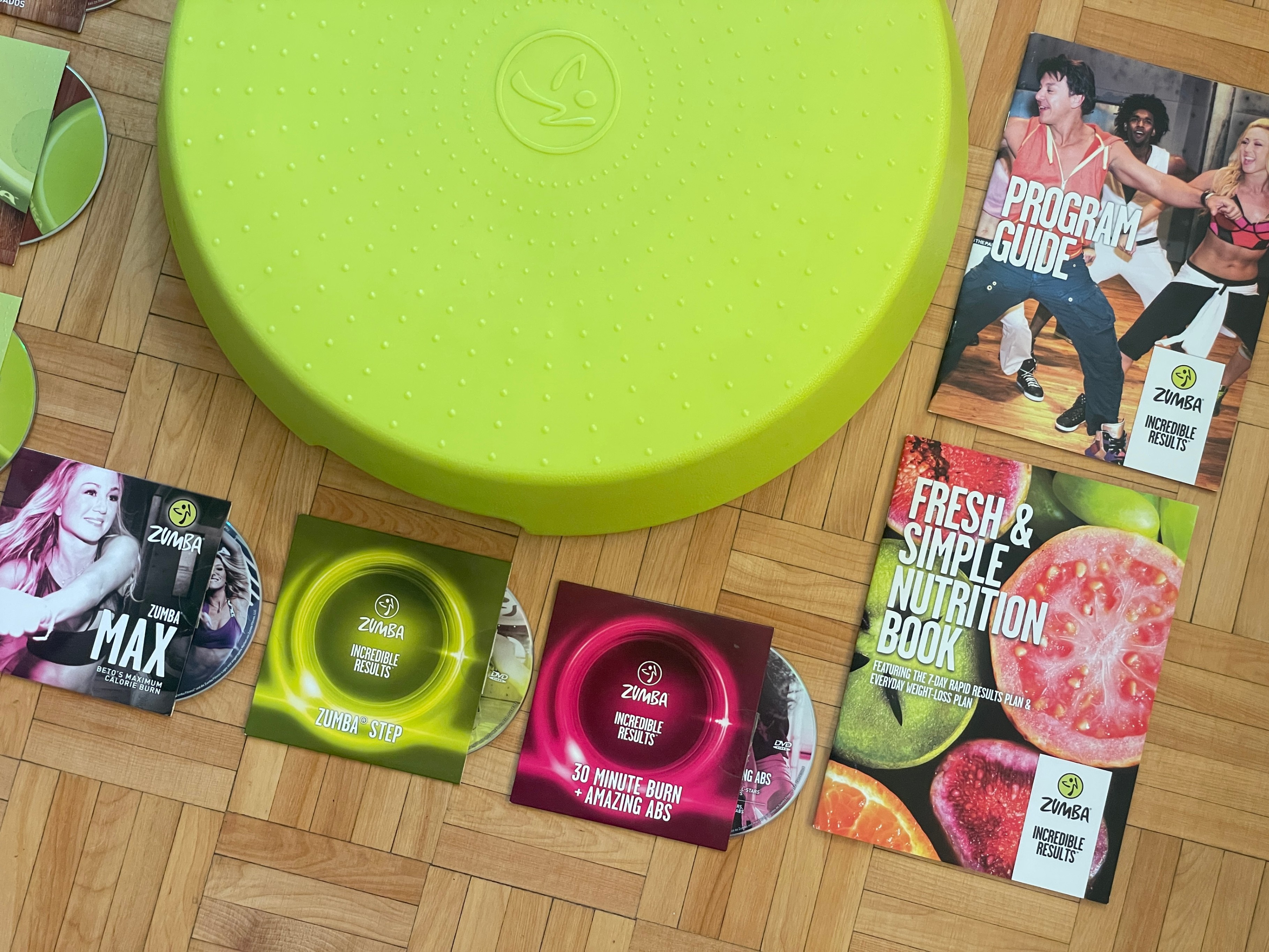 Zumba Step Riser with Workout DVD Set - photo 3