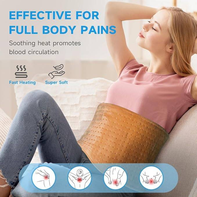 Electric Heating Pad 12" x 24" (Biscuit) - photo 3