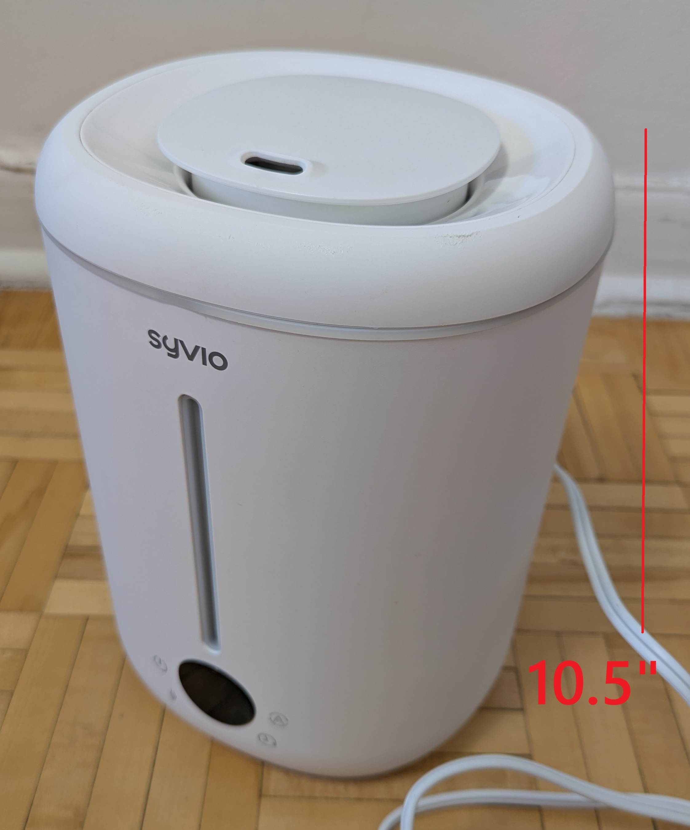 Cool Mist Air Humidifiers For Bedroom Large Room, Syvio 2.8L Sma