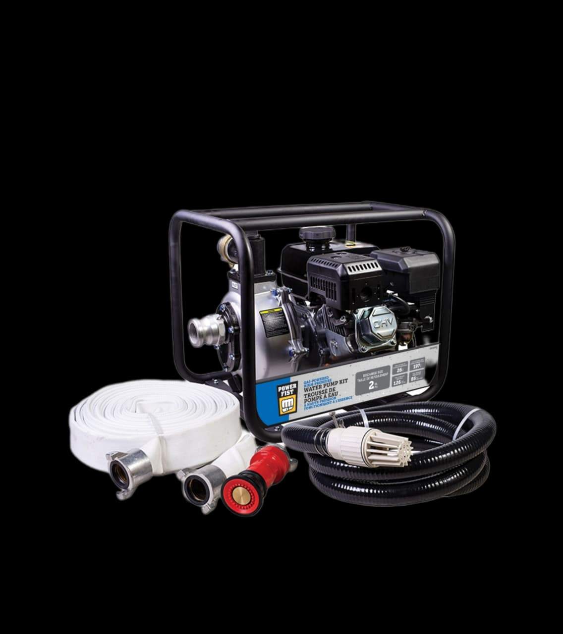 2-Inch High-Volume Gas Pump with Fire Kit - photo 3
