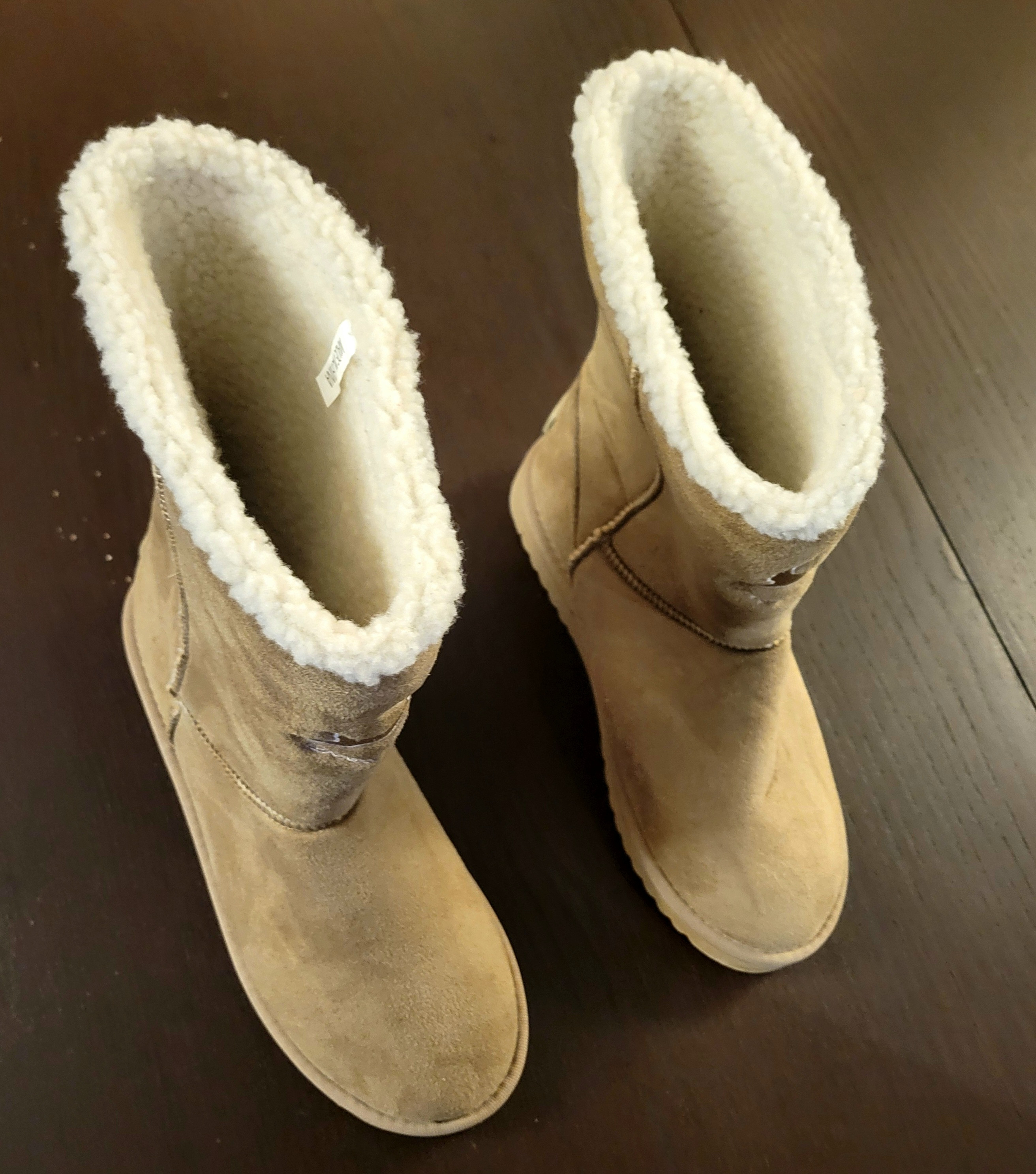 Paidal Tan Shearling Mid-Calf Winter Boots – Women’s 8 - photo 3