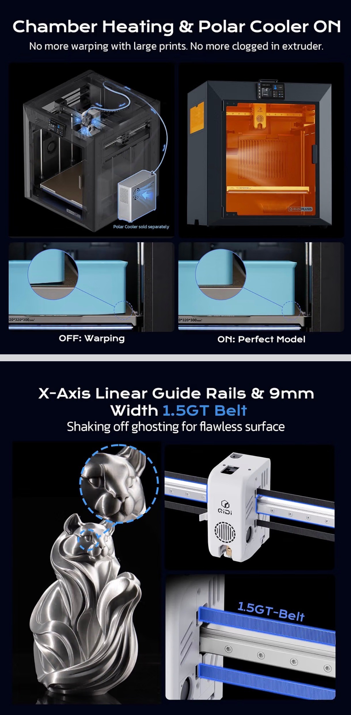 Plus5 Combo Multi-Color 3D Printer max 600mm/s Speed auto-level - photo 3