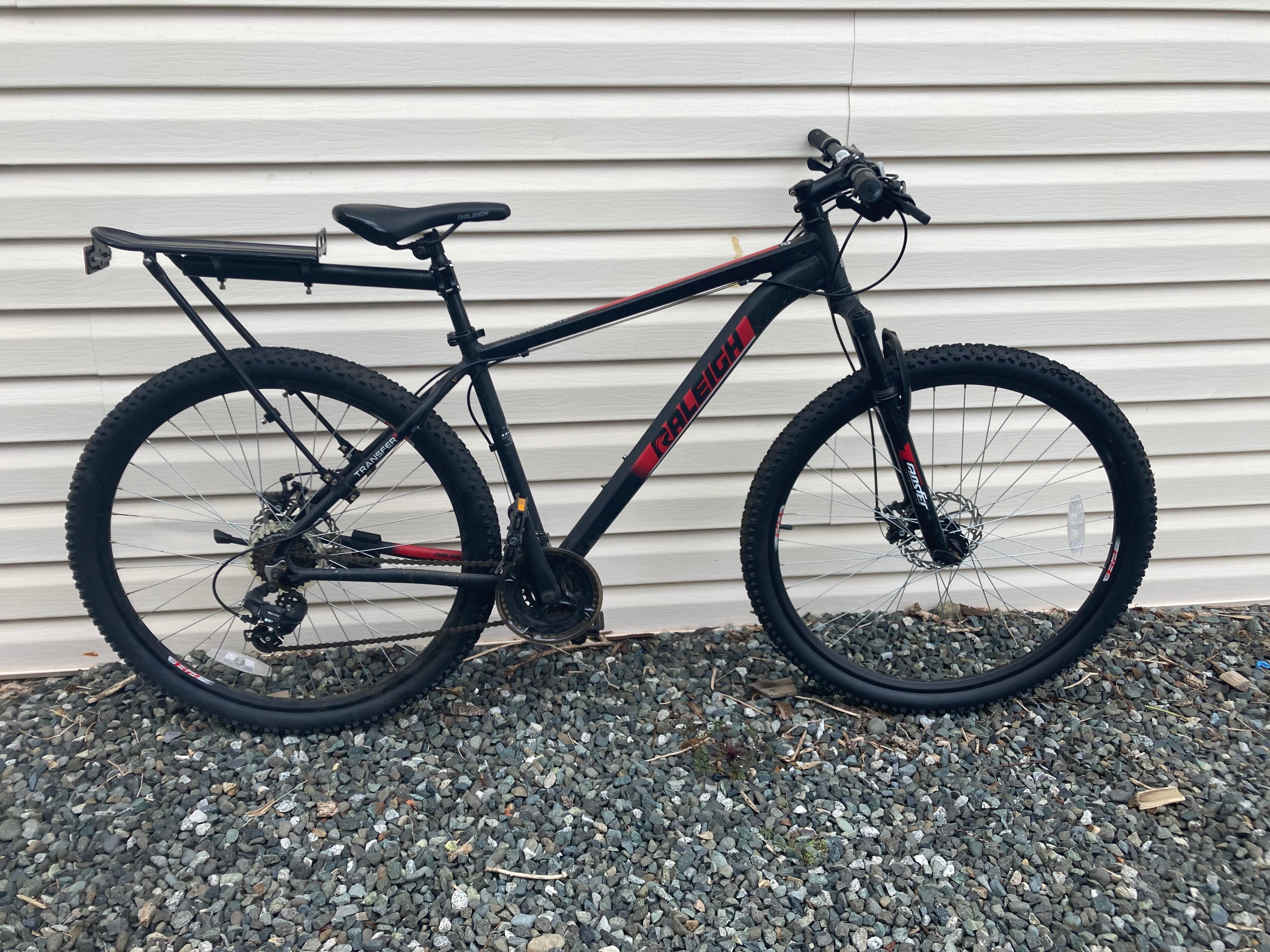 Raleigh Trailblazer 29" Mountain Bike (with Cargo Rack)