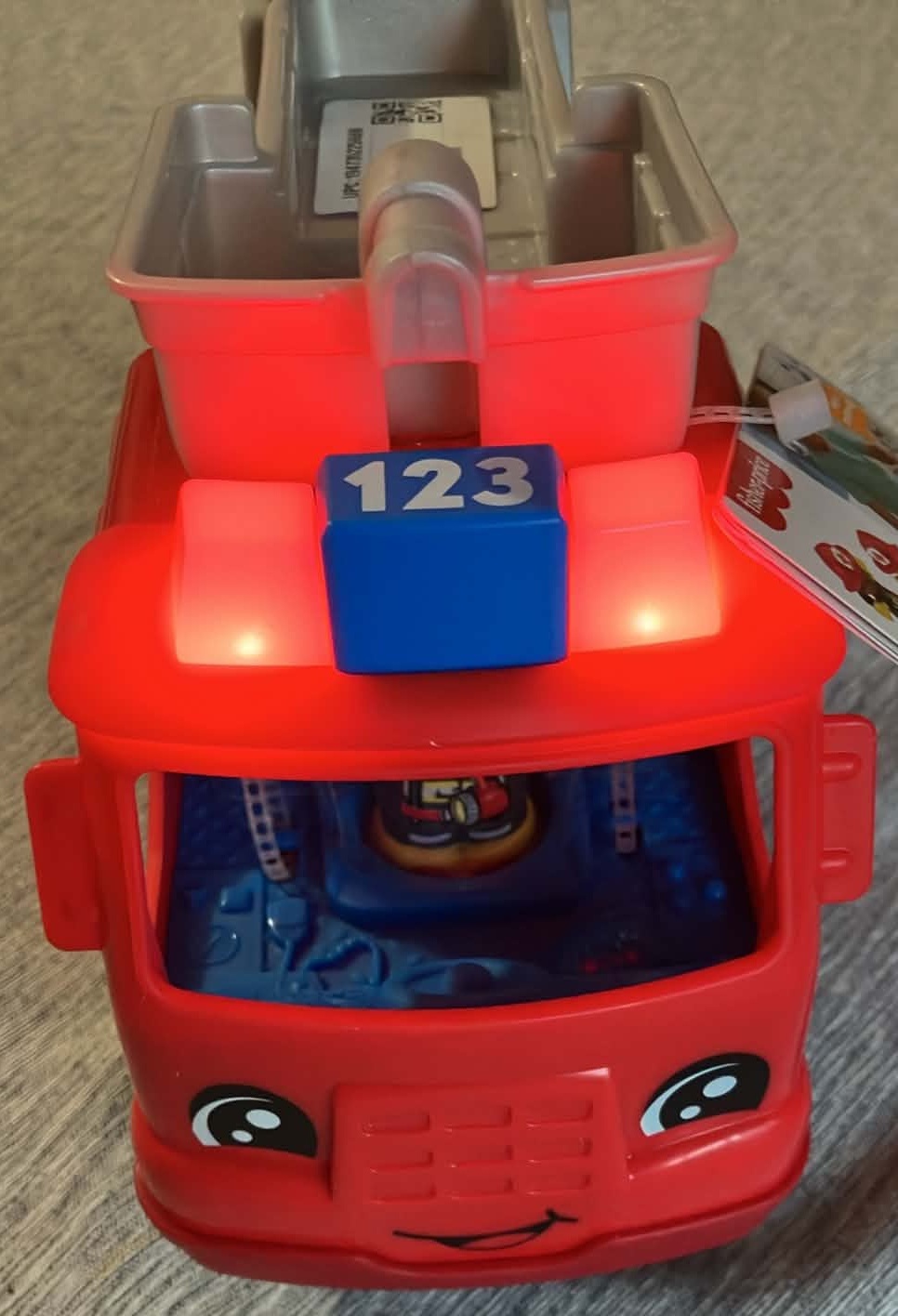 Little People Musical Push Fire Truck with 2 Figures (New) - photo 4