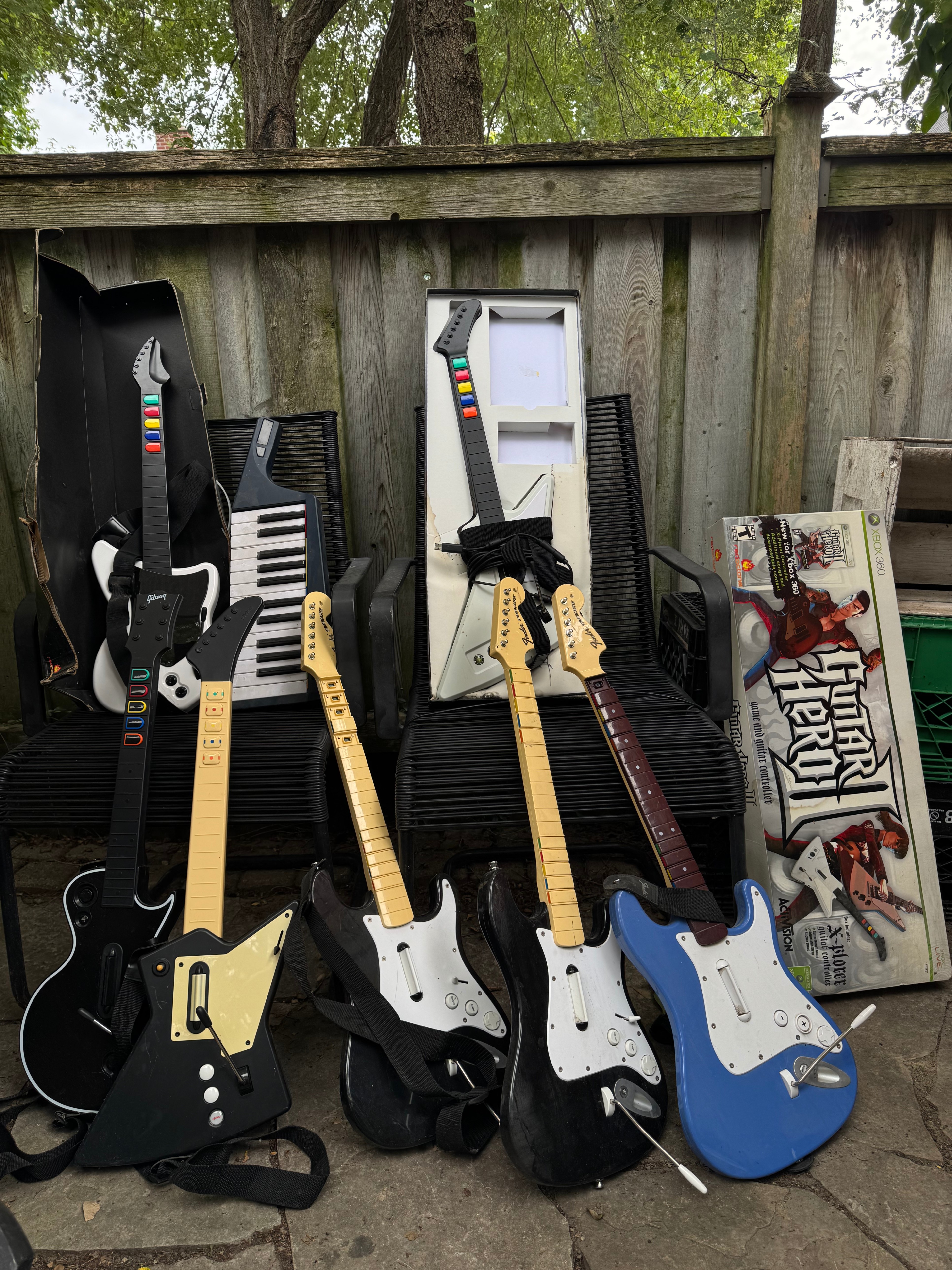 Assorted Rock Band & Guitar Hero Instruments - photo 5