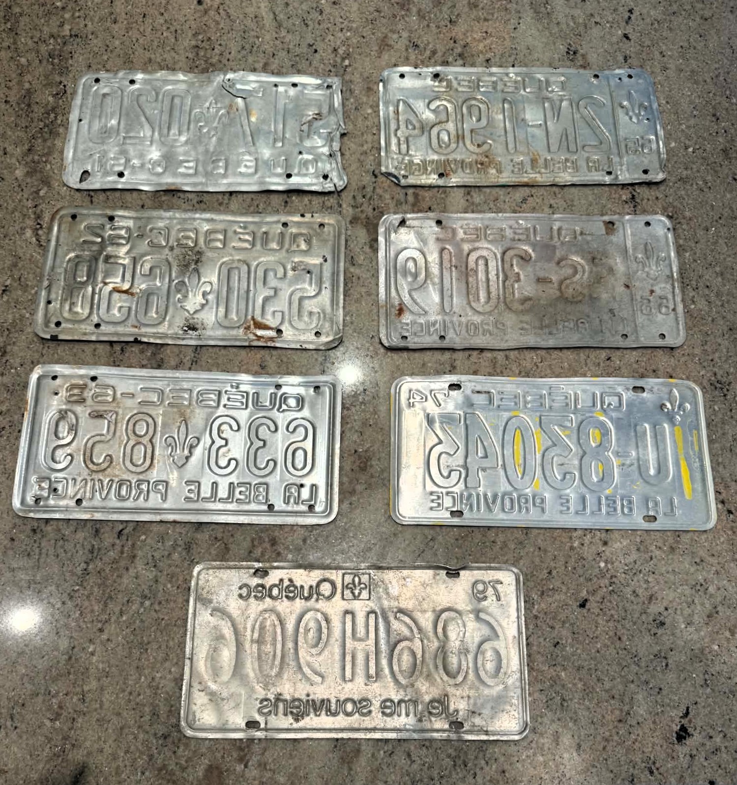 Old License Plates MAKE AN OFFER / Plaques anciennes - photo 4