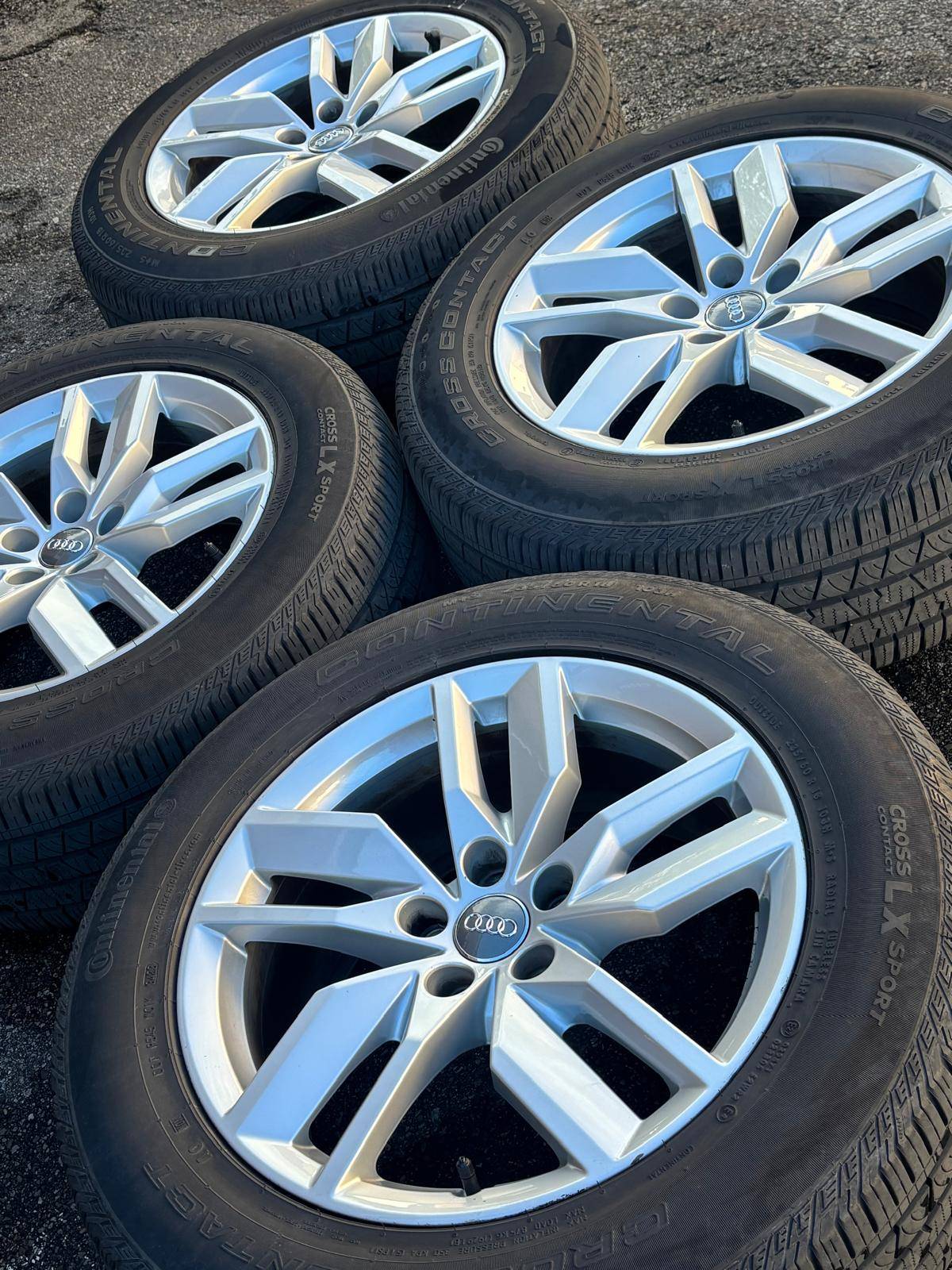 OEM 18"Audi Q5/Q3/Q4/Tiguan(5x112)+235/60/R18 Continental A/S