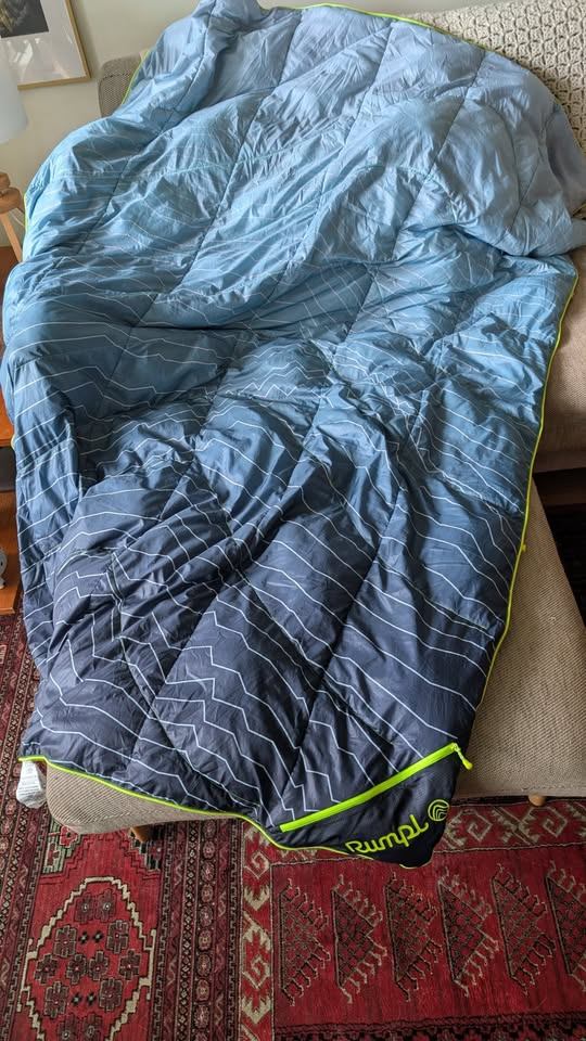 Rumpl Backcountry Puffy Blanket - Morain Mist