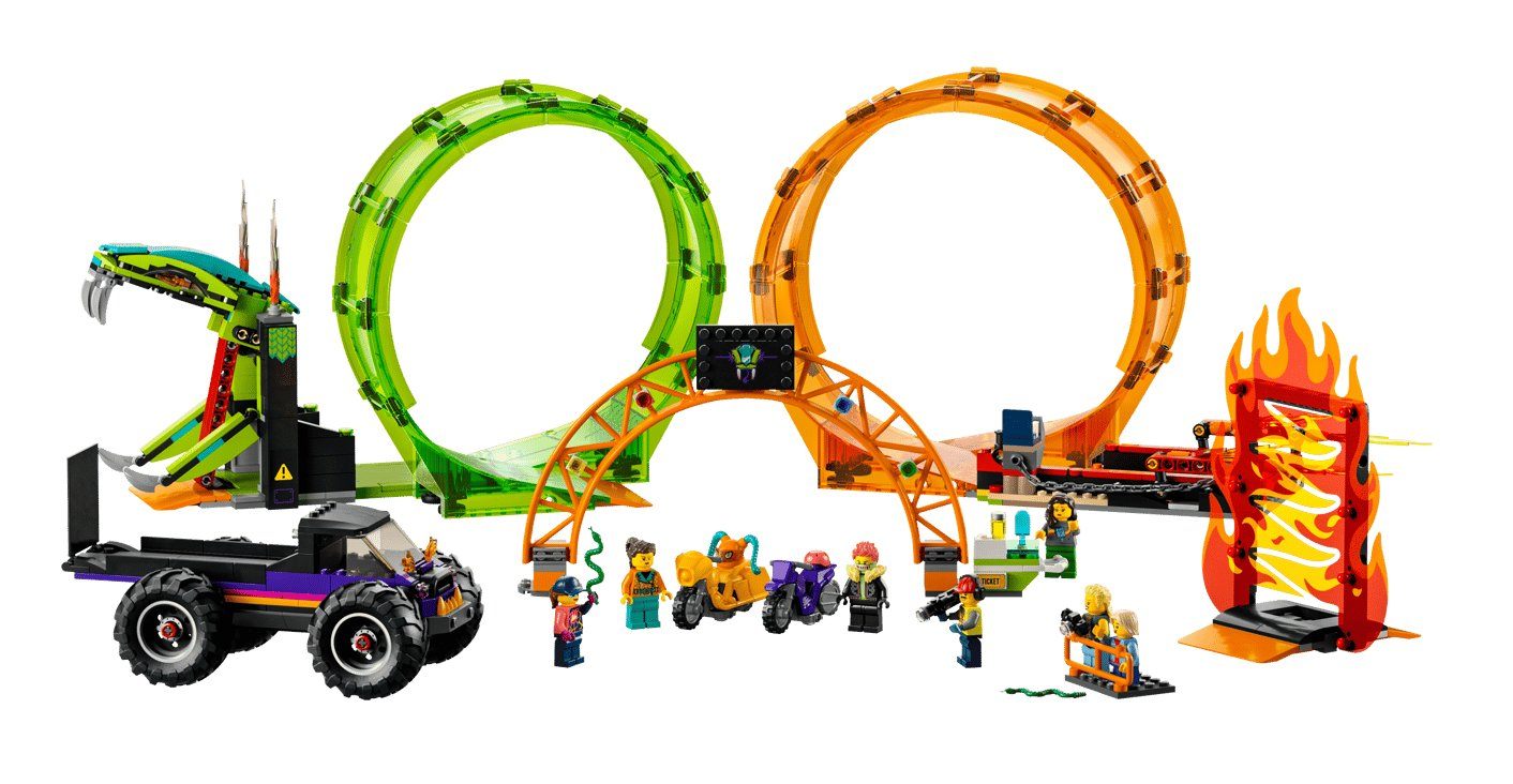 LEGO 60339 City Double Loop Stunt Arena New - photo 3
