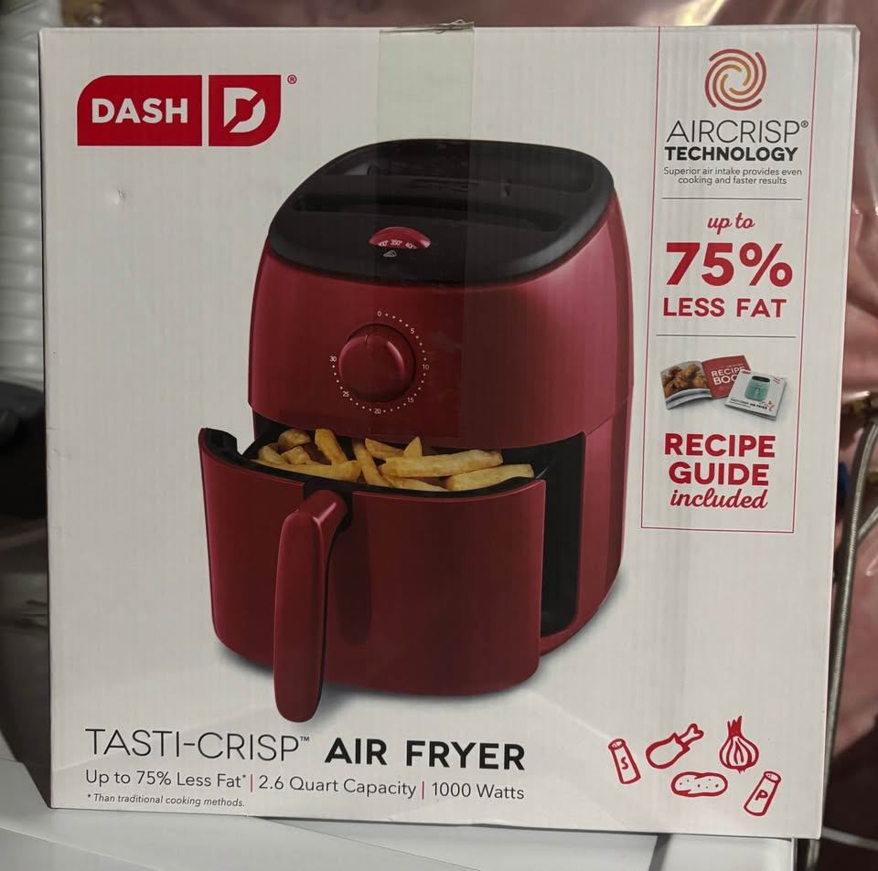 BNIB Dash Tasti-Crisp Air Fryer 2.6qt