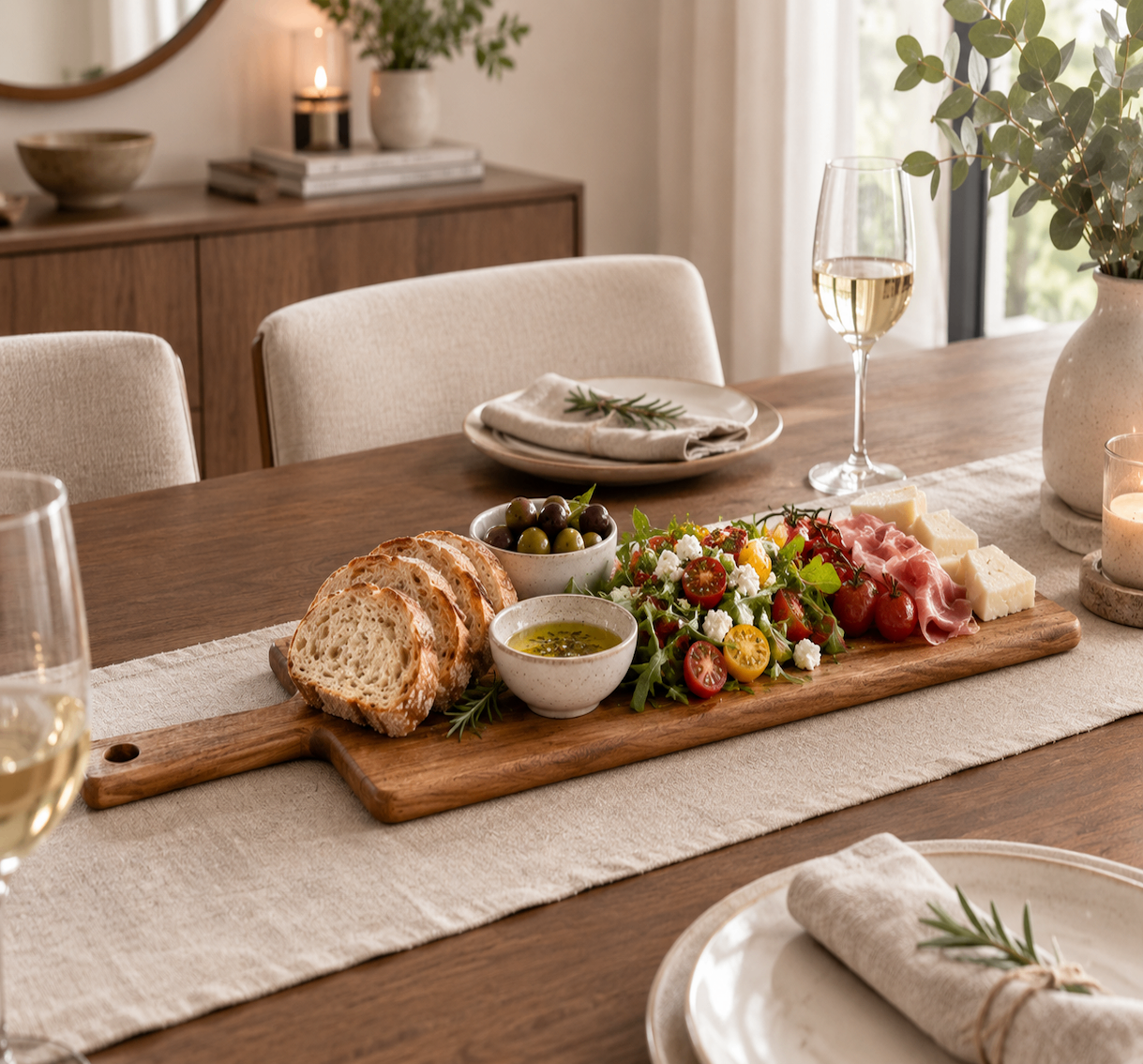 Brand New President’s Choice Rectangular Acacia Serving Board - photo 2