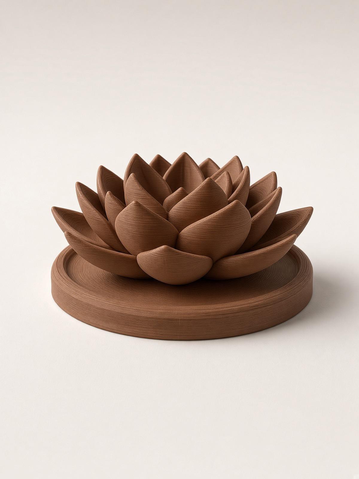Lotus Incense Holder, 3D Printed - photo 3