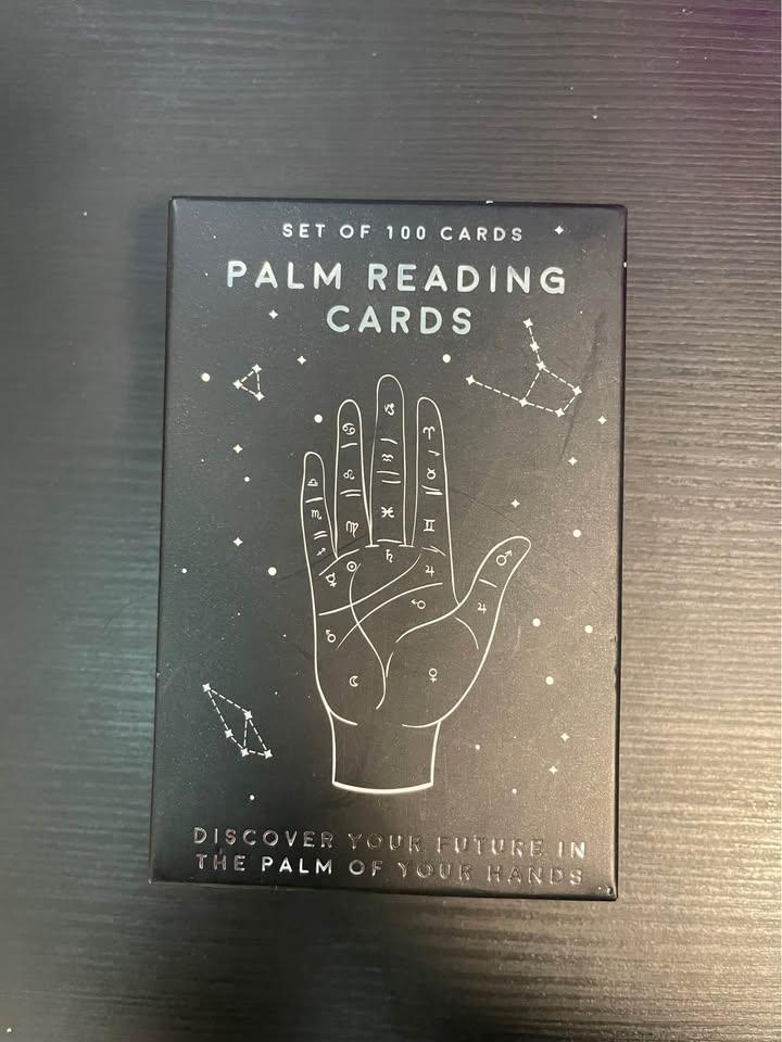 Palm Reading Cards Set of 100