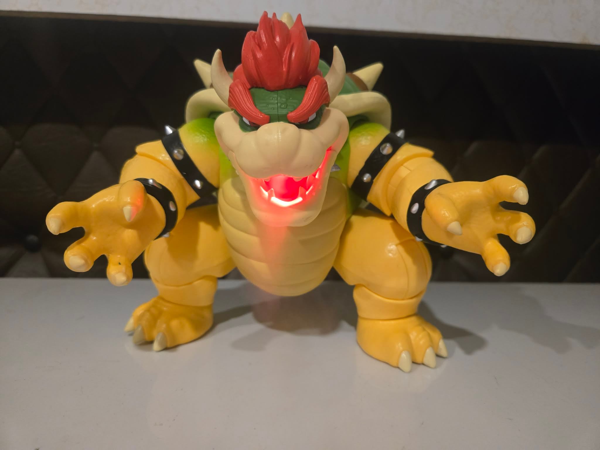 Super Mario Bros. Movie Fire Breathing Bowser figure