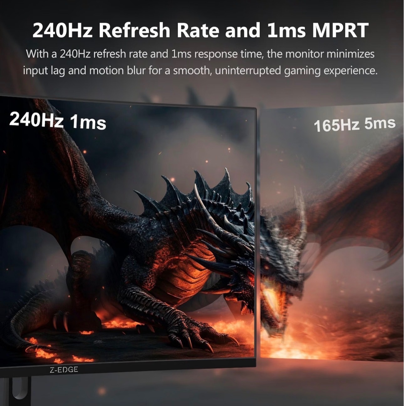 NEW: 32-inch Curved Monitor 1920x1080 240Hz LED UG32P Premium - photo 4