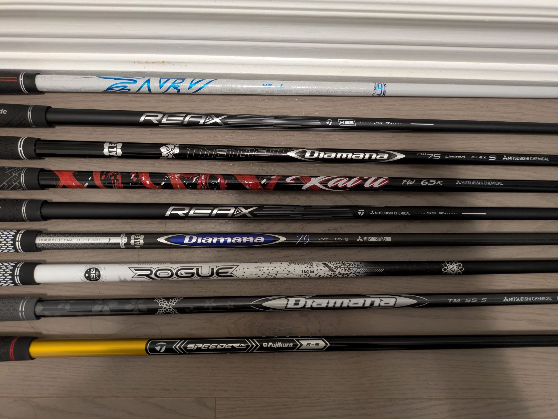 Fairway Shafts with Taylormade Sleeve