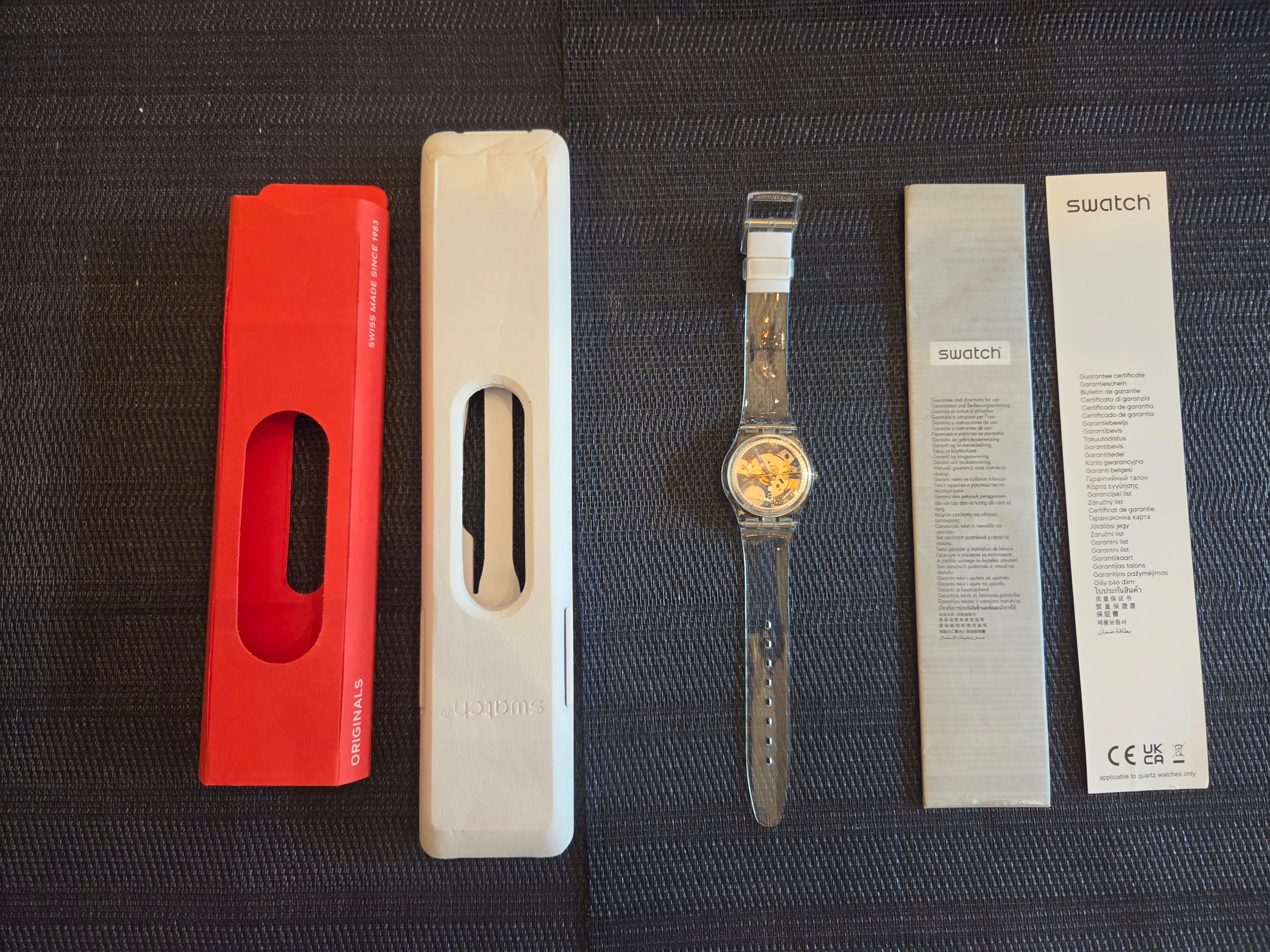 Swatch "Clearly Gent" Watch - photo 4