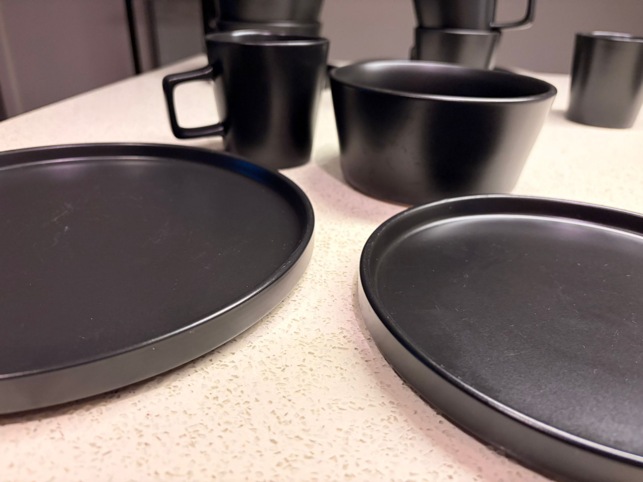 Matte Black Dinnerware Set - 10 pc - photo 3