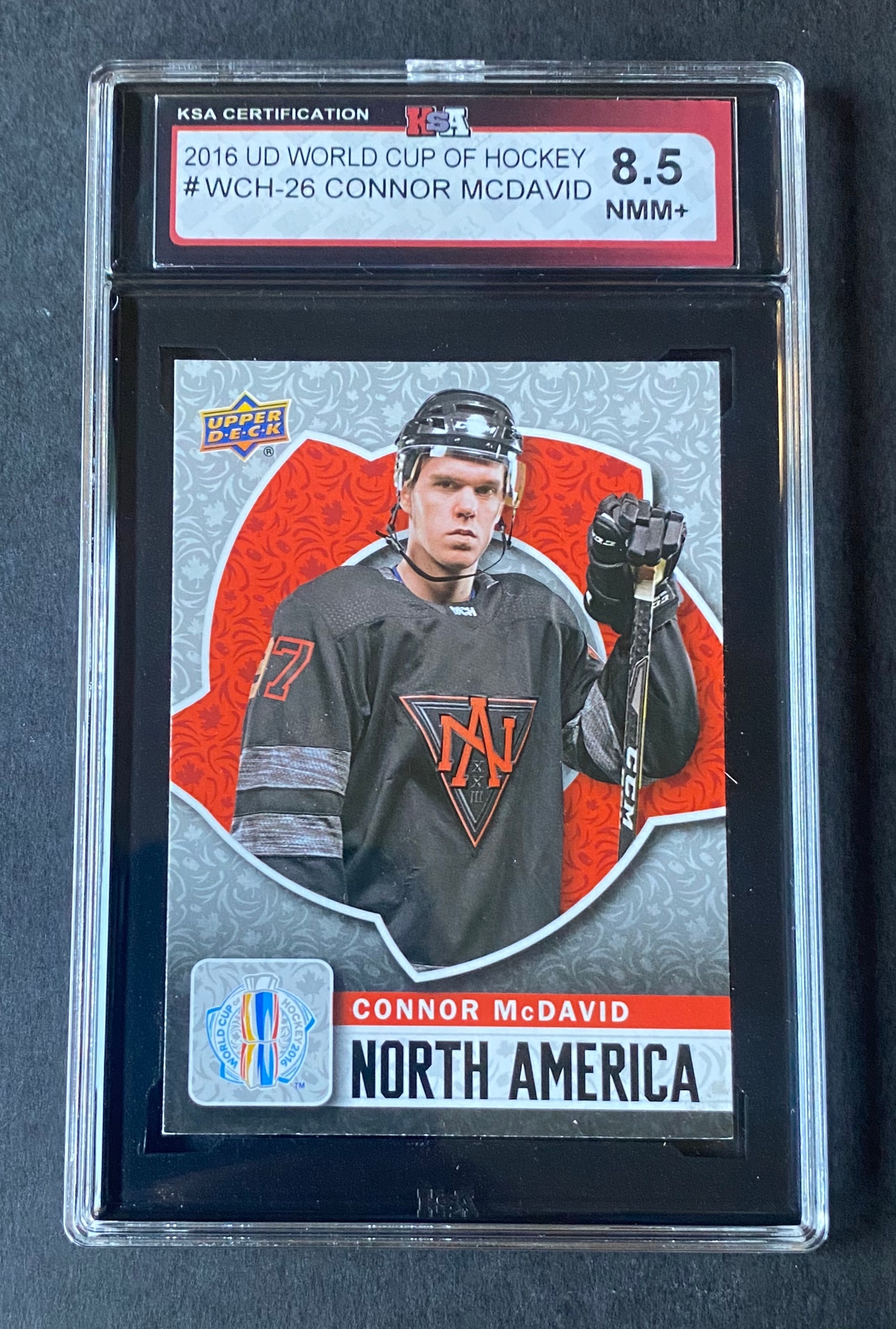 2016 Edmonton Oilers Connor Mcdavid World Cup KSA 8.5