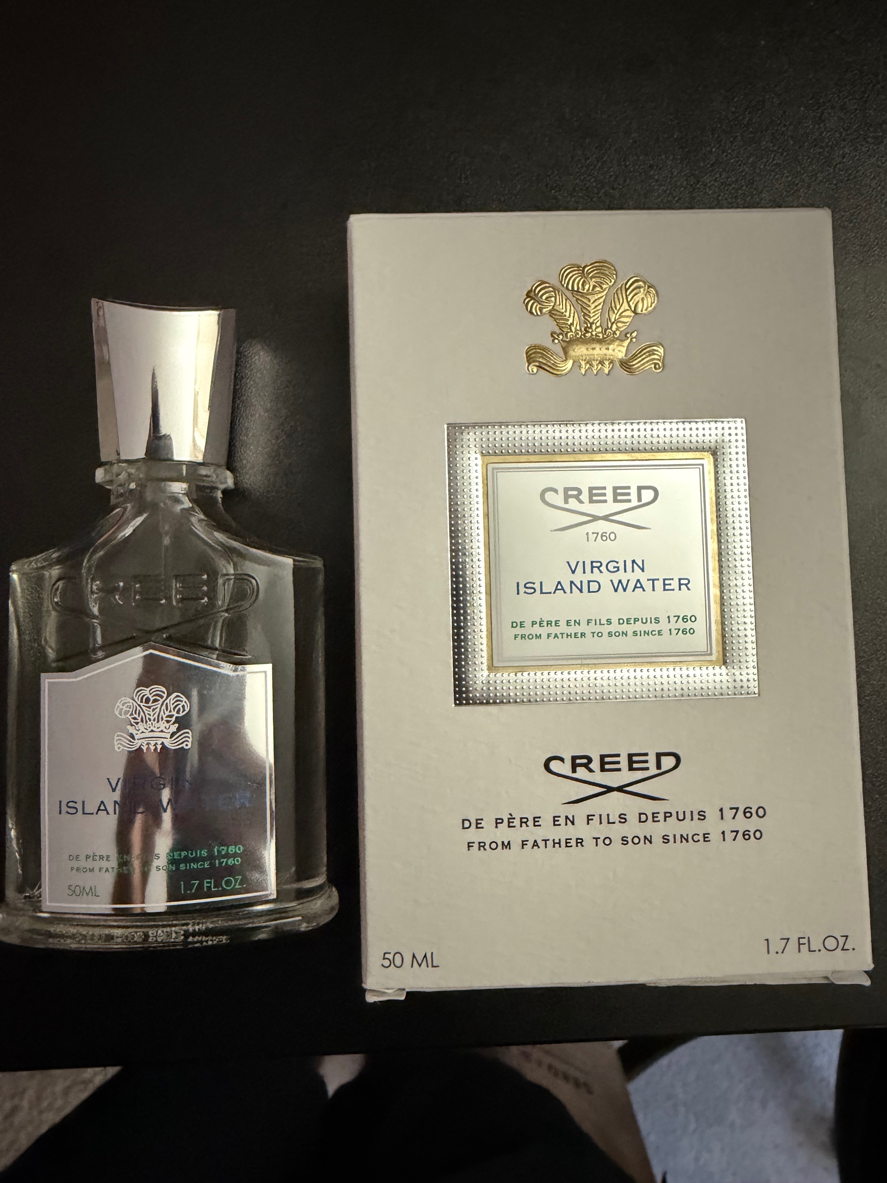 Creed Virgin Island Water Cologne