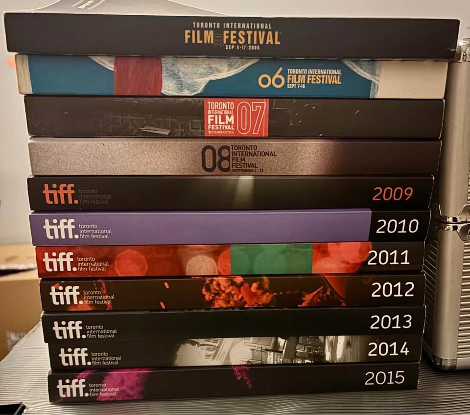 TIFF (Toronto Int'l Film Festival) Programme Books - 2005–2015