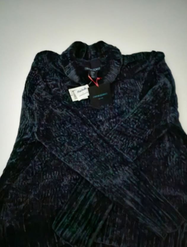 Sweater Size M Cynthia Rowley Blue Marshalls Brand New with Tags