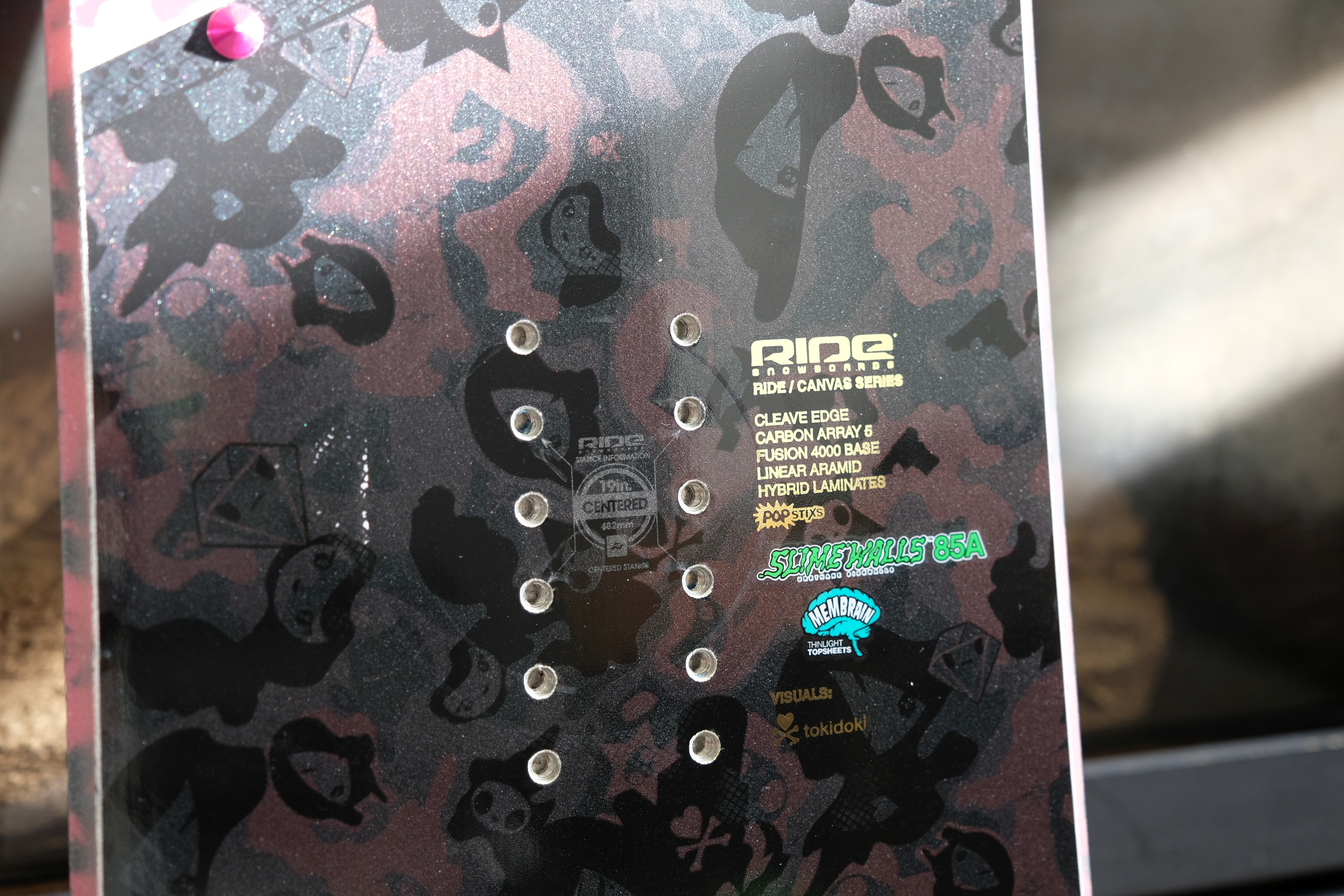 Vintage Ride x Tokidoki "Canvas" Snowboard(excellent Conditions) - photo 4