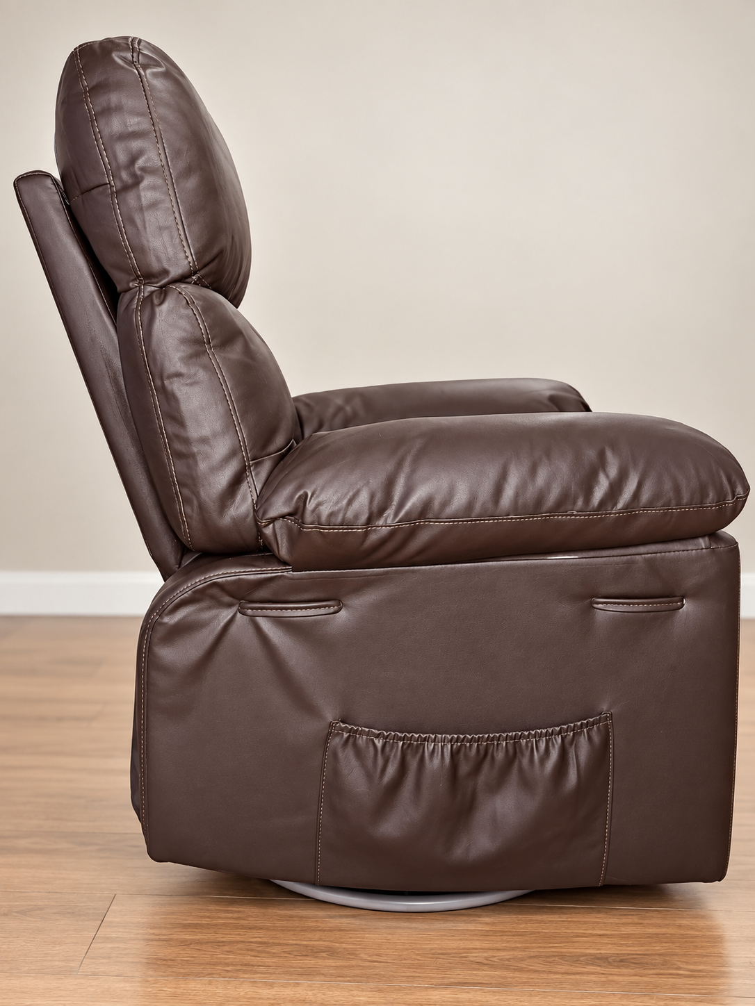 GARVEE Oversized Swivel Recliner – Like New - photo 3
