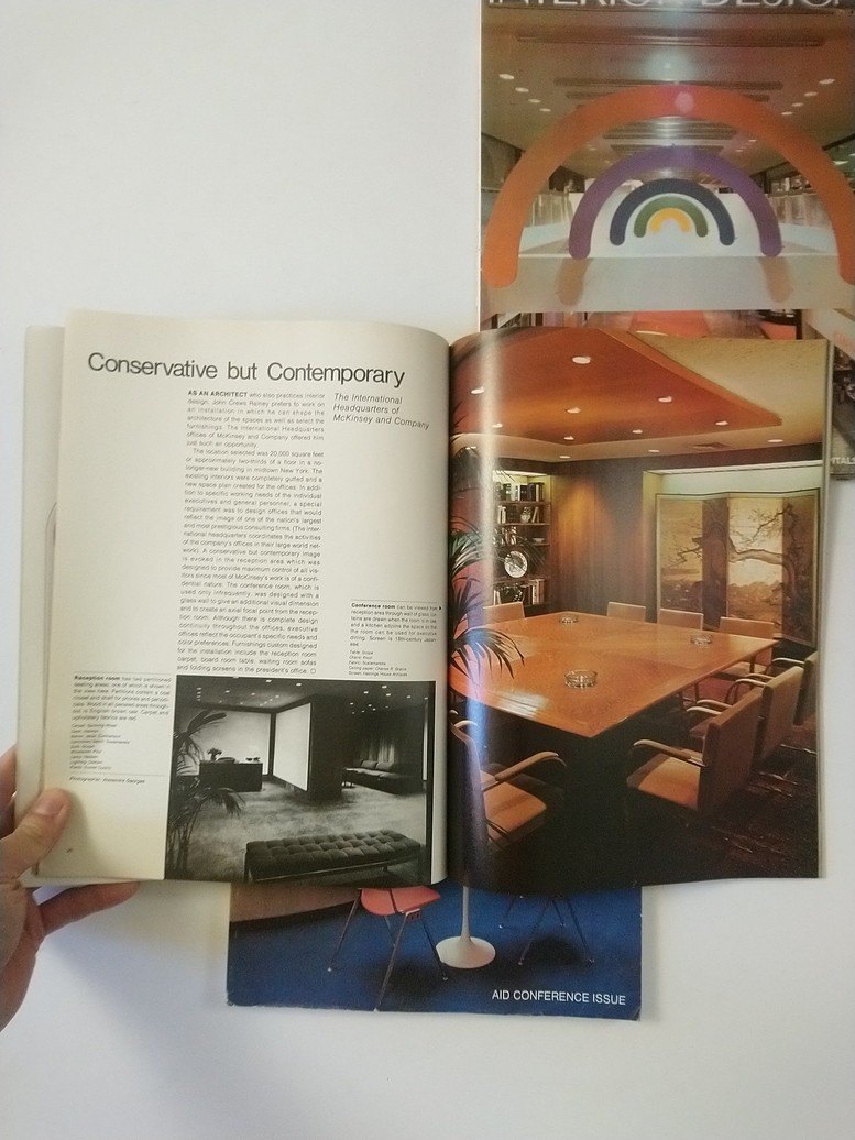 vintage 1973 Interior Design magazines! - photo 2