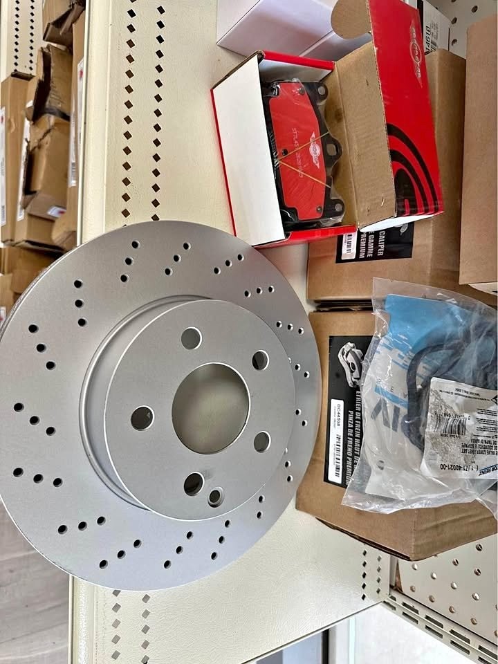 Brake Rotor and Caliper Components