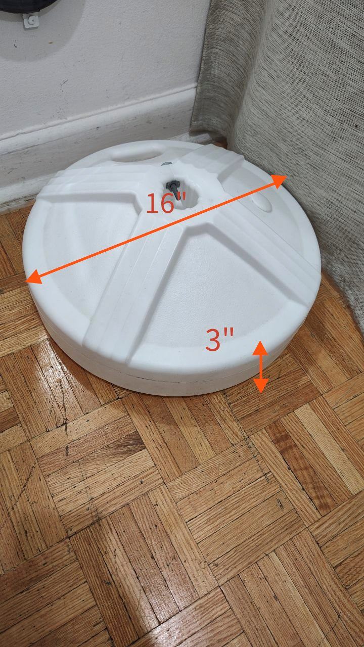 Weight Durable Umbrella Christmas Tree Base Patio Table Stand