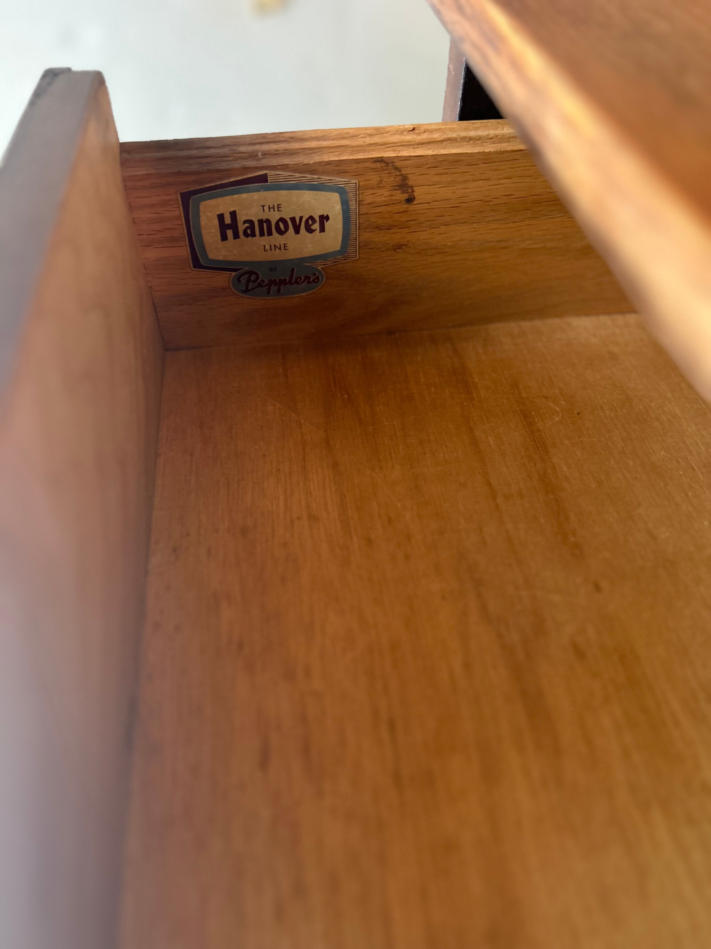 Vintage Mid Century Modern Walnut Dresser - photo 5