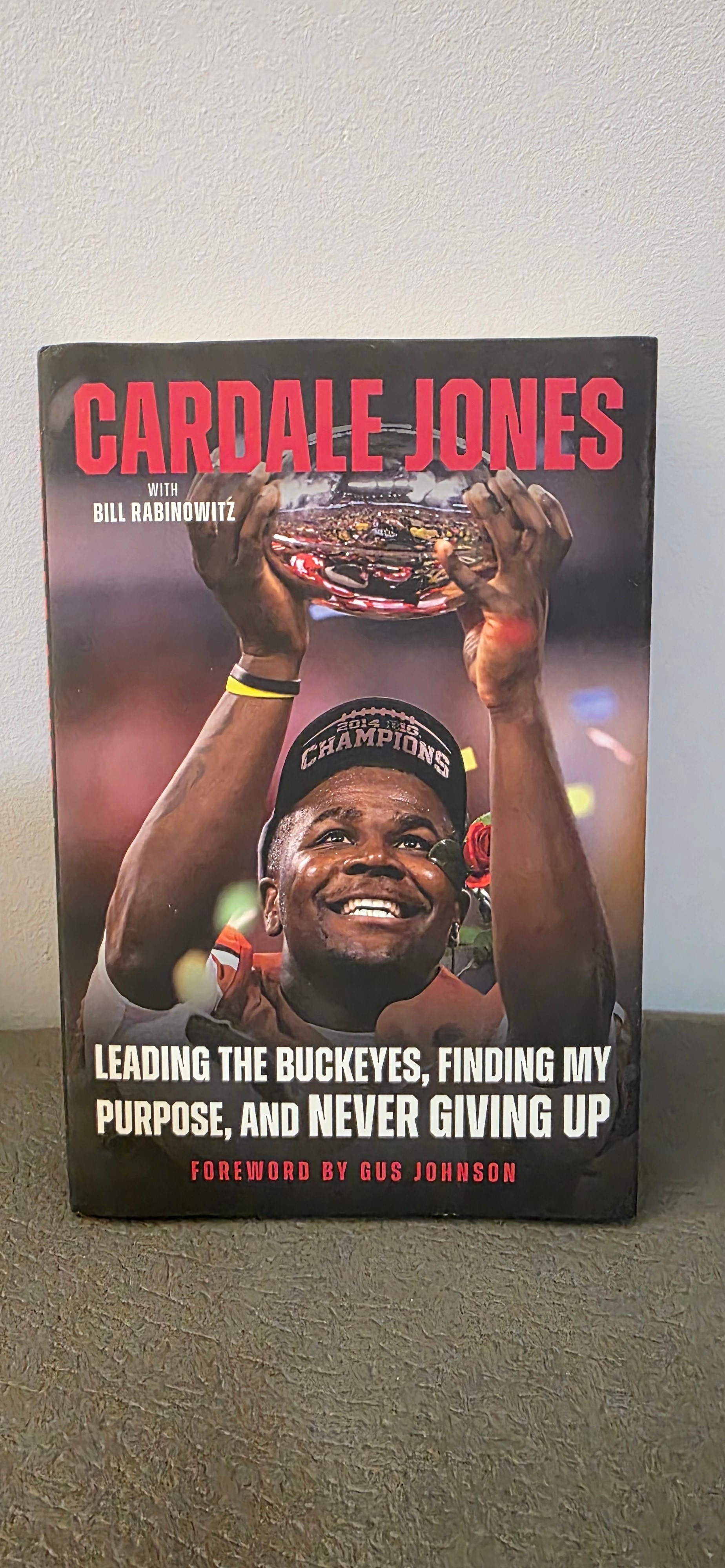 Cardale Jones Signed Book First Edition