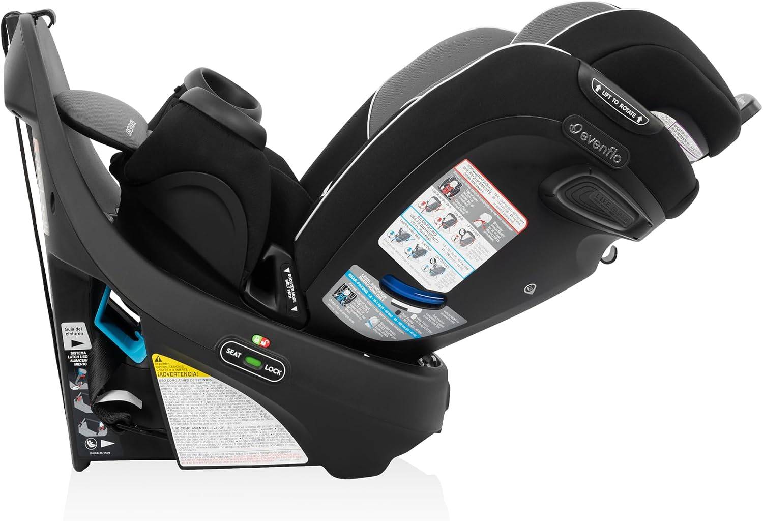 Evenflo Revolve360 – Rotational All‑In‑One Convertible Car Seat - photo 5