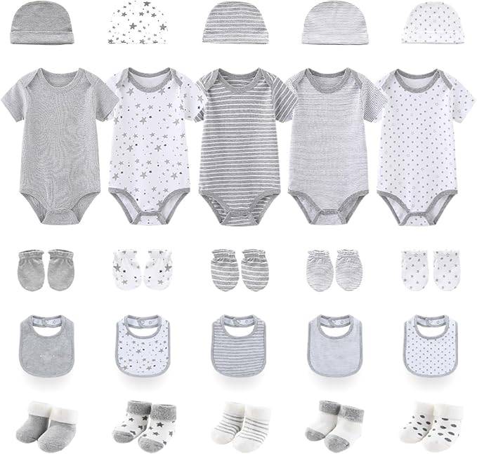 Layette Gift Set 25-Piece Infant Boy Girl Clothes 9 - 12 MONTHS