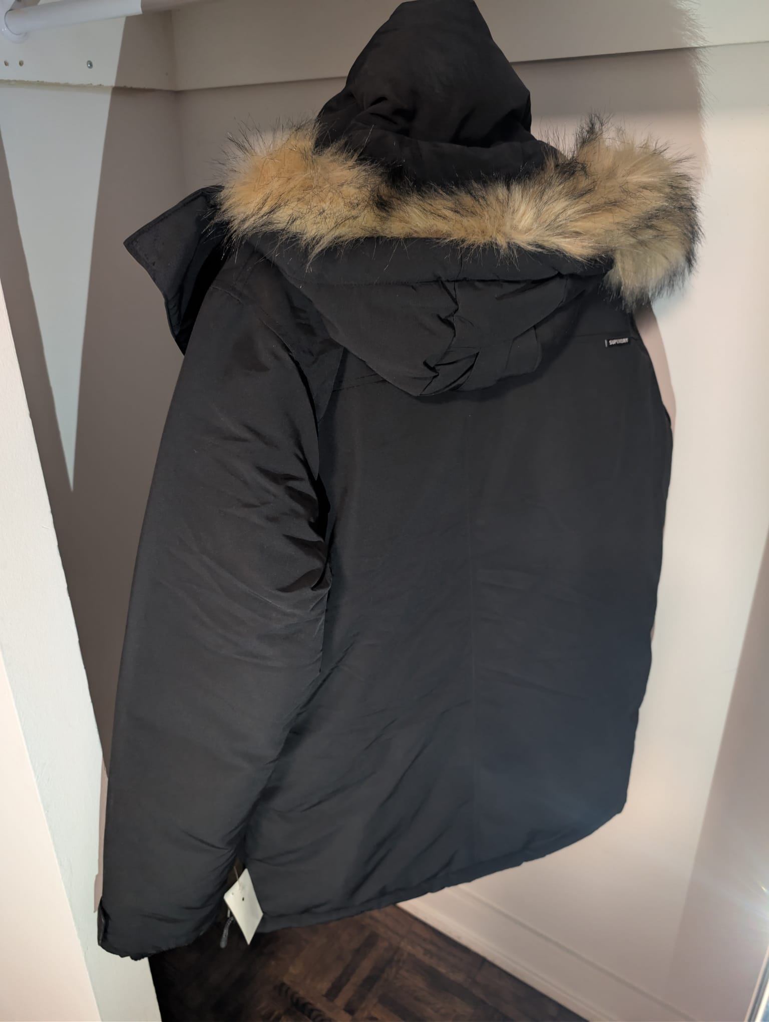 Brand New Superdry Men’s Winter Jacket – Never Worn – Size L – B - photo 3