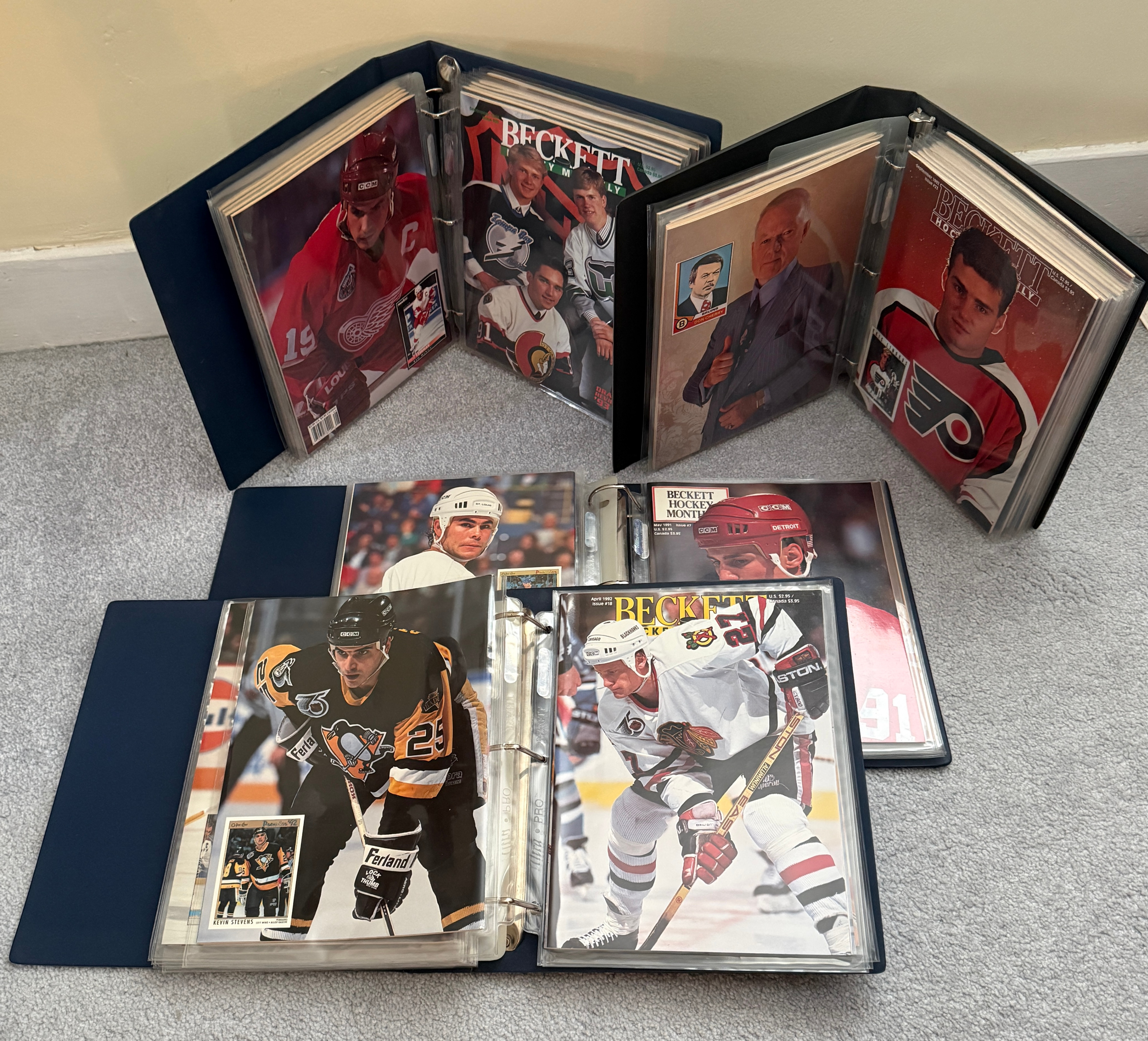 Beckett Hockey Magazine Collection – Issues #1–42