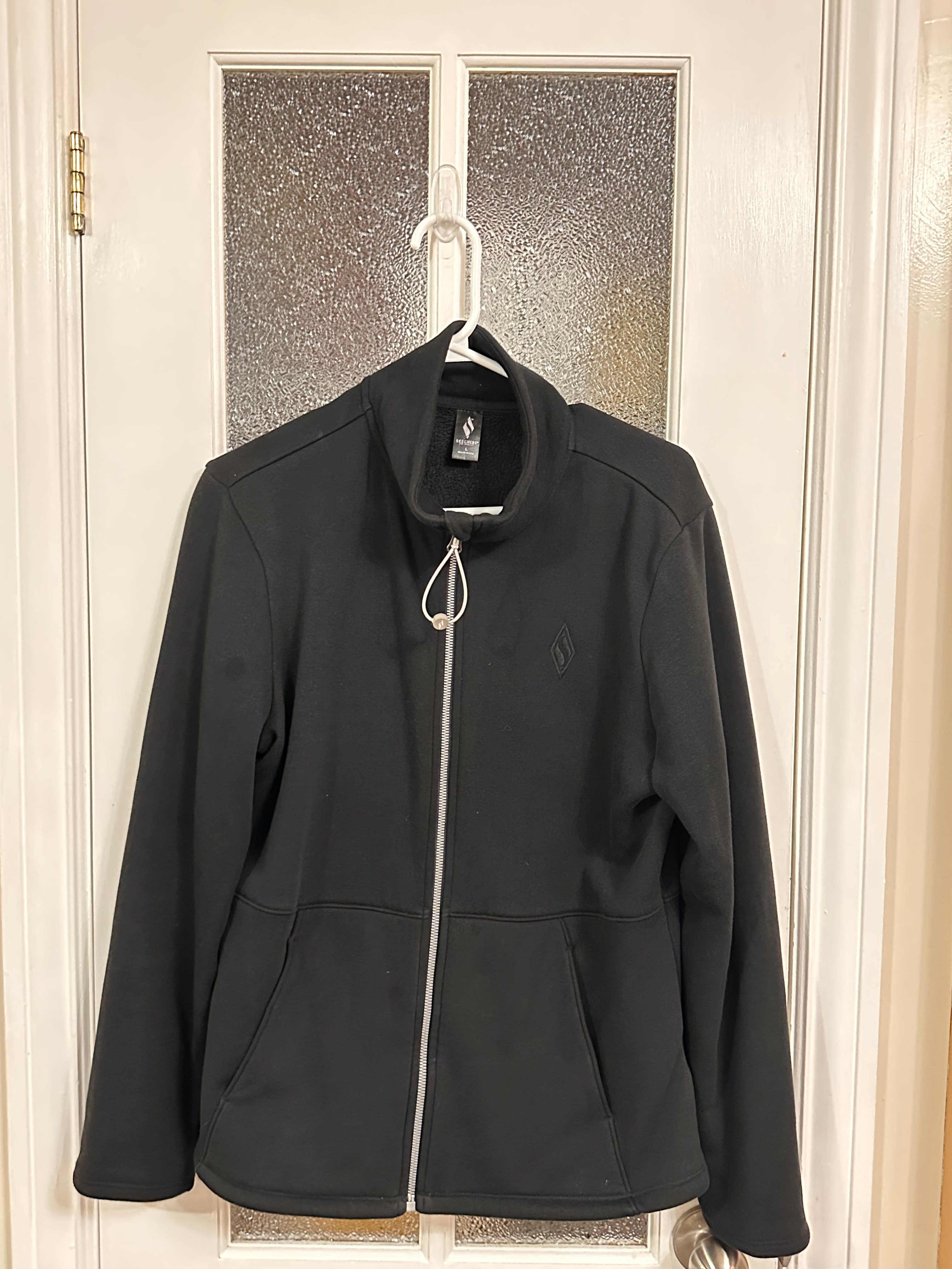 Skechers Women's Full-Zip Fleece Mock Neck Jacket • Size Large