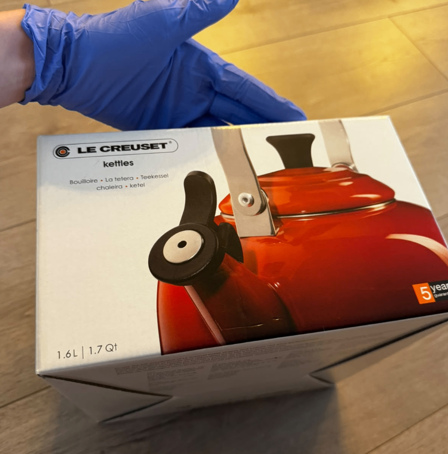 Le Creuset Classic Whistling Kettle in Shell Pink *BNIB* - photo 4