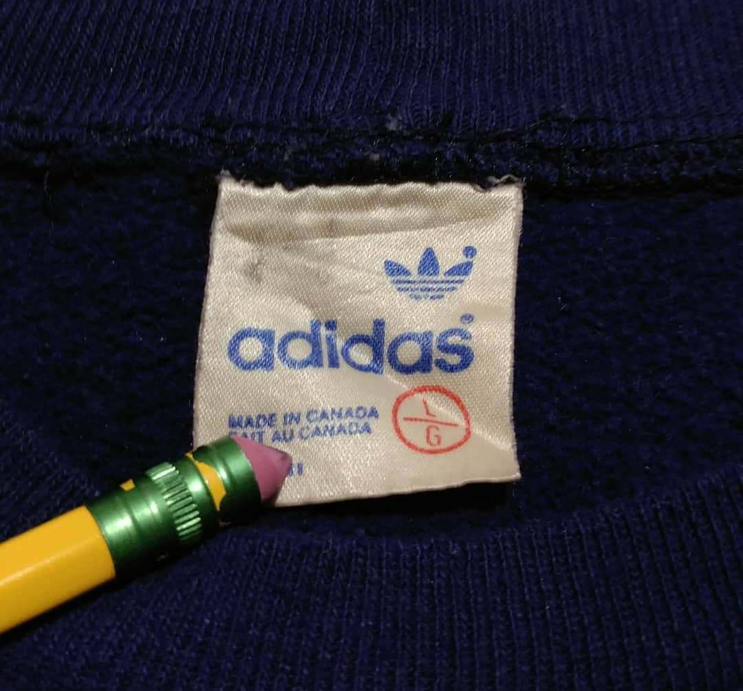 Vintage 1980s Adidas Short Sleeve Sweatshirt - photo 2