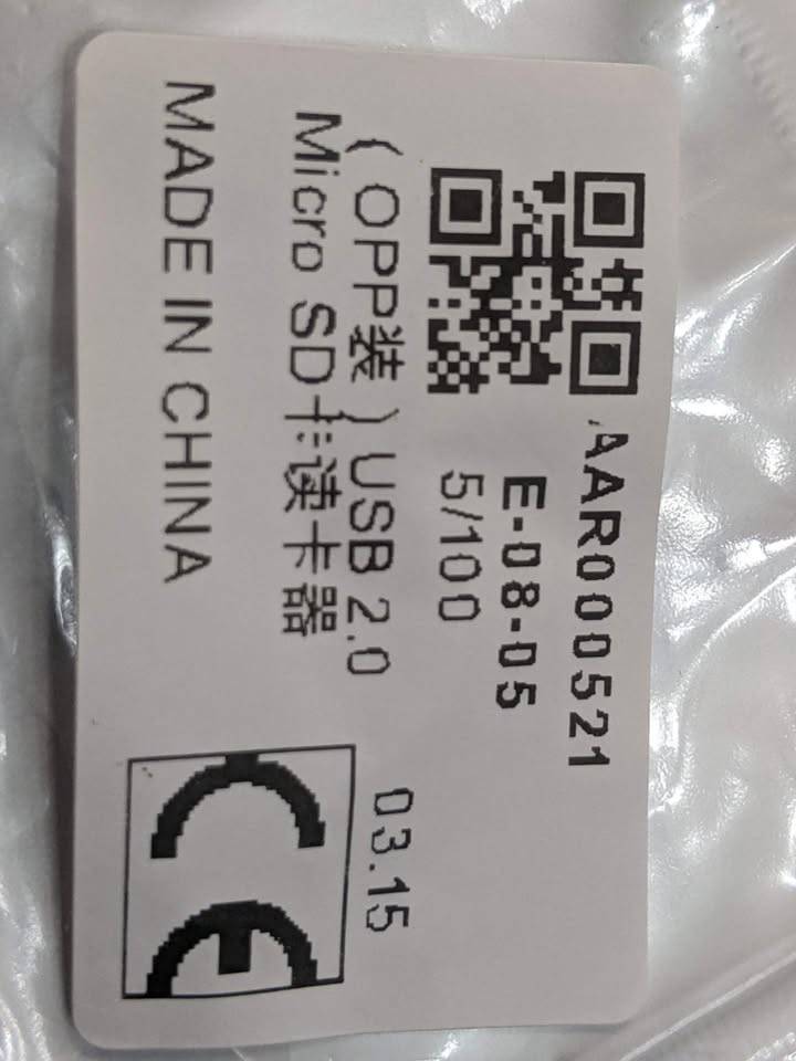 Micro SD card reader, brand new, $5 each, $10 for 3 - photo 3