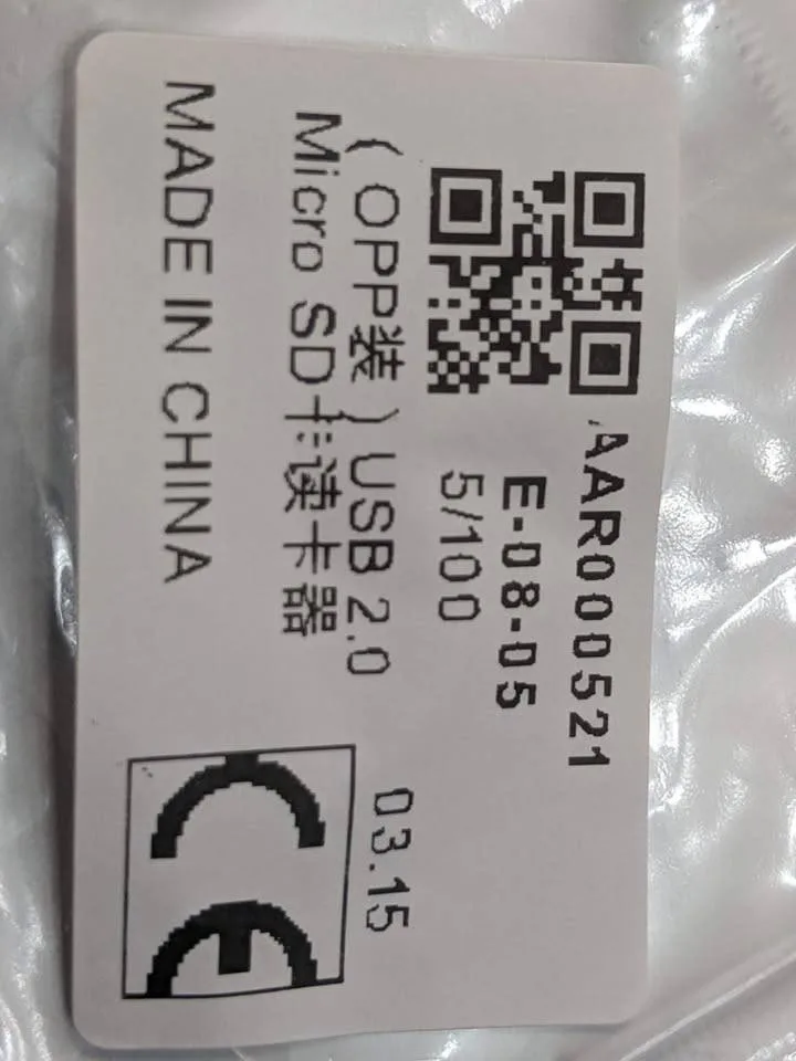 Micro SD card reader, brand new, $5 each, $10 for 3 - photo 3