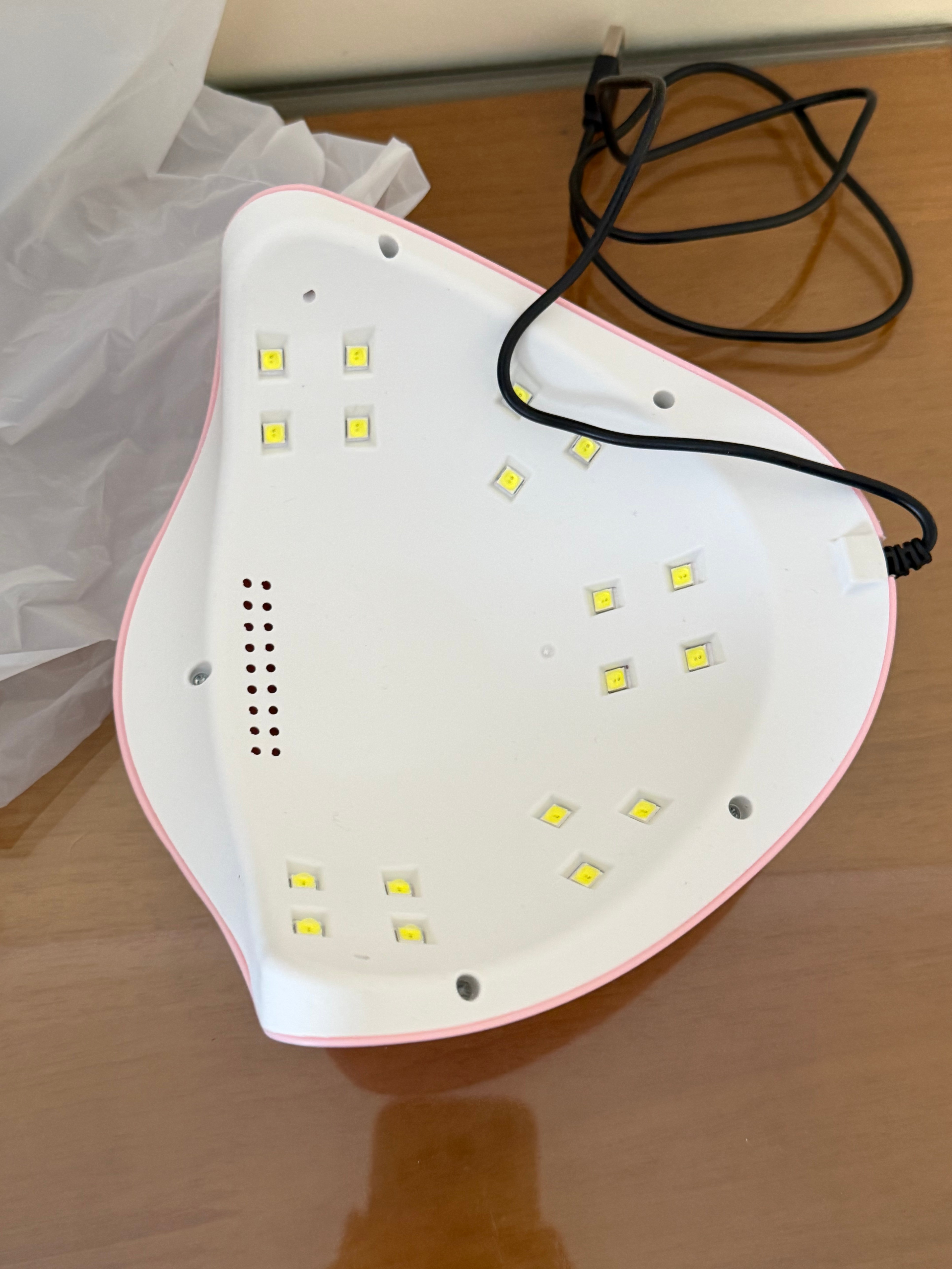 54W LED/UV Nail Lamp – Pink - photo 5