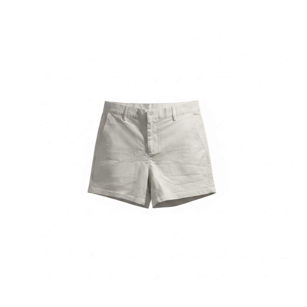 Cream Linen Shorts Relaxed Fit – Size L – Brand New - photo 5