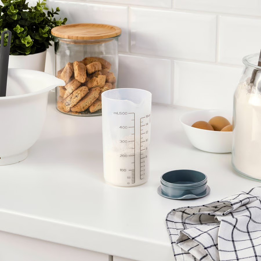 IKEA Measuring Shaker with Lid – 500 mL