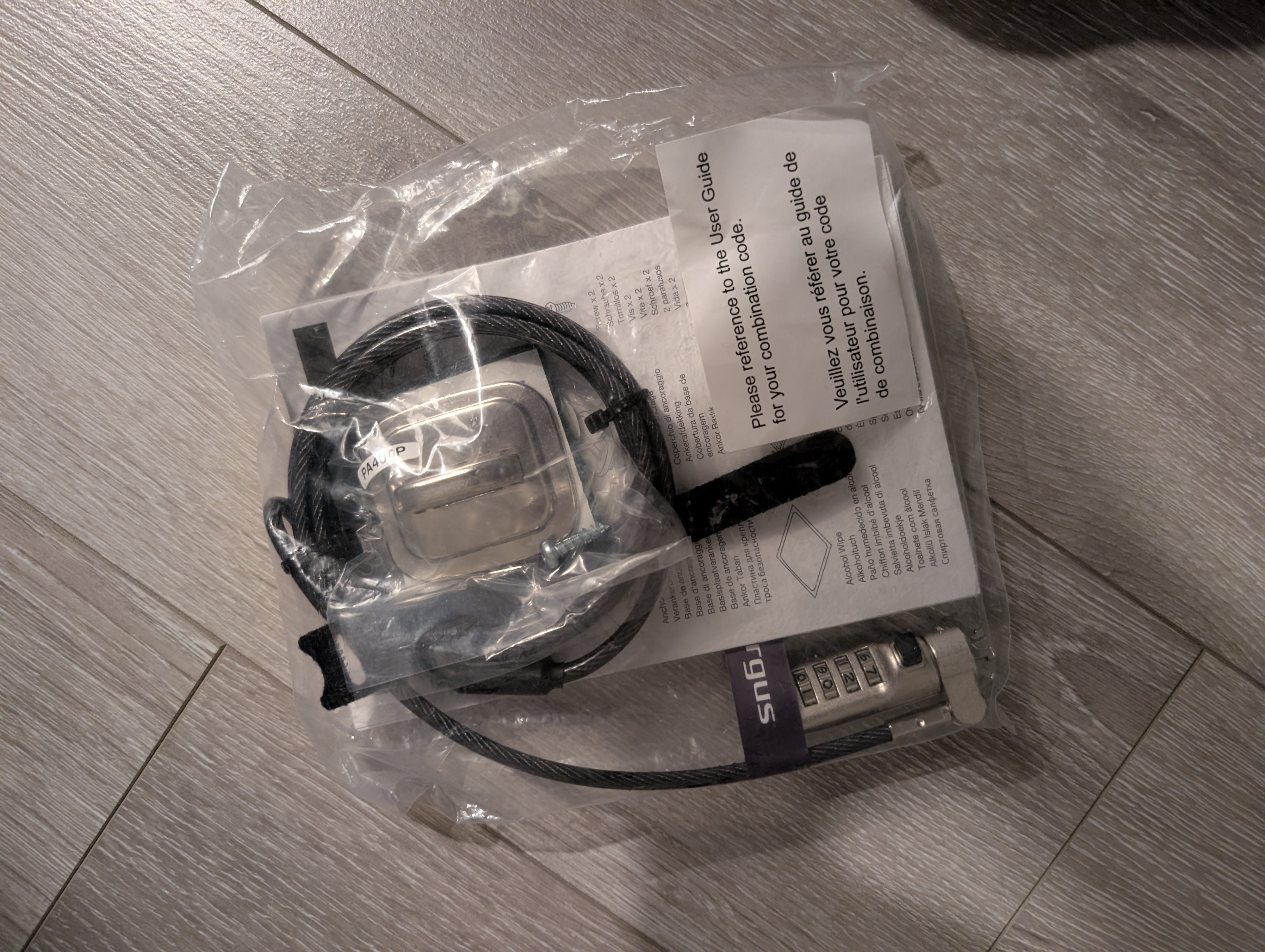 Targus Combination Cable Lock Kit – Moving Sale
