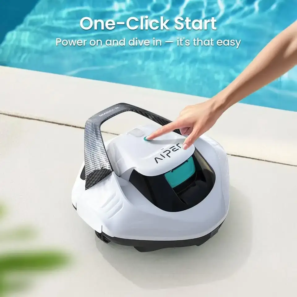 AIPER Cordless Robotic Pool Cleaner, Pool Vacuum Lasts 90 Mins, - photo 5