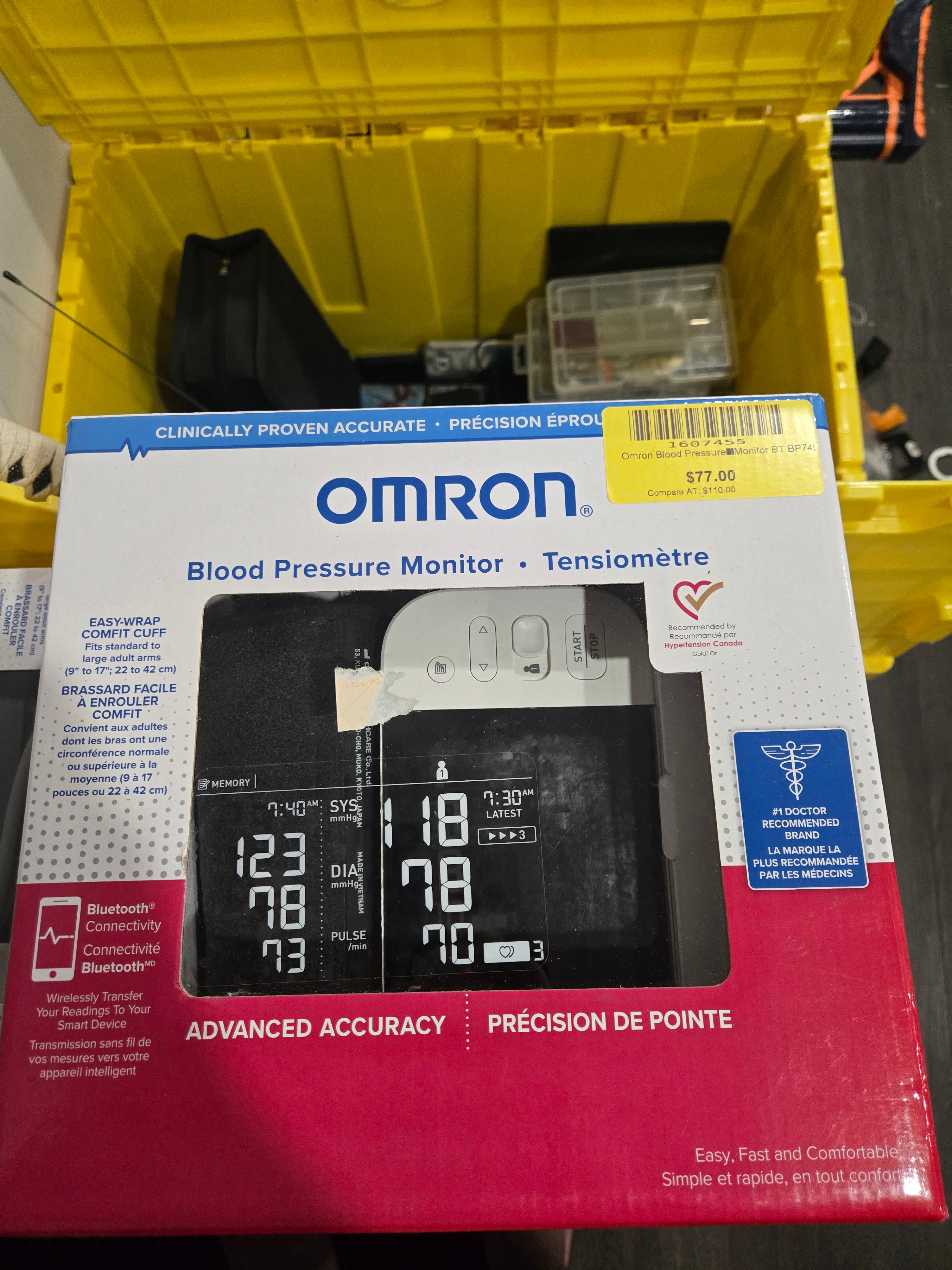 Omron Blood Pressure Monitor - photo 2